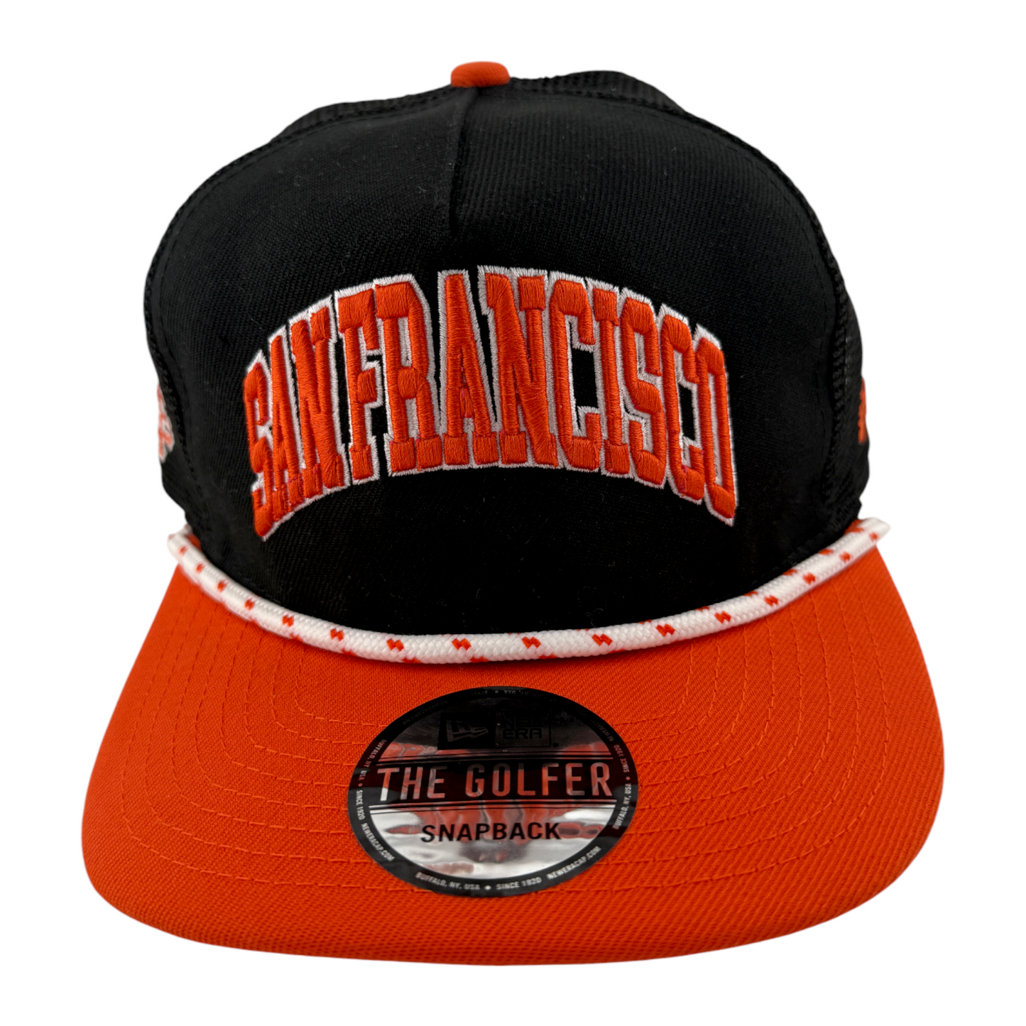 New Era San Francisco Giants MLB The Golfer Rope A-Frame Snapback Adjustable Hat
