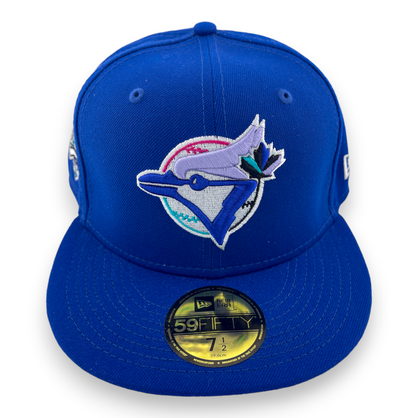 New Era Toronto Blue Jays 1992 World Series Polar Lights Pink UV 59FIFTY Hat Cap