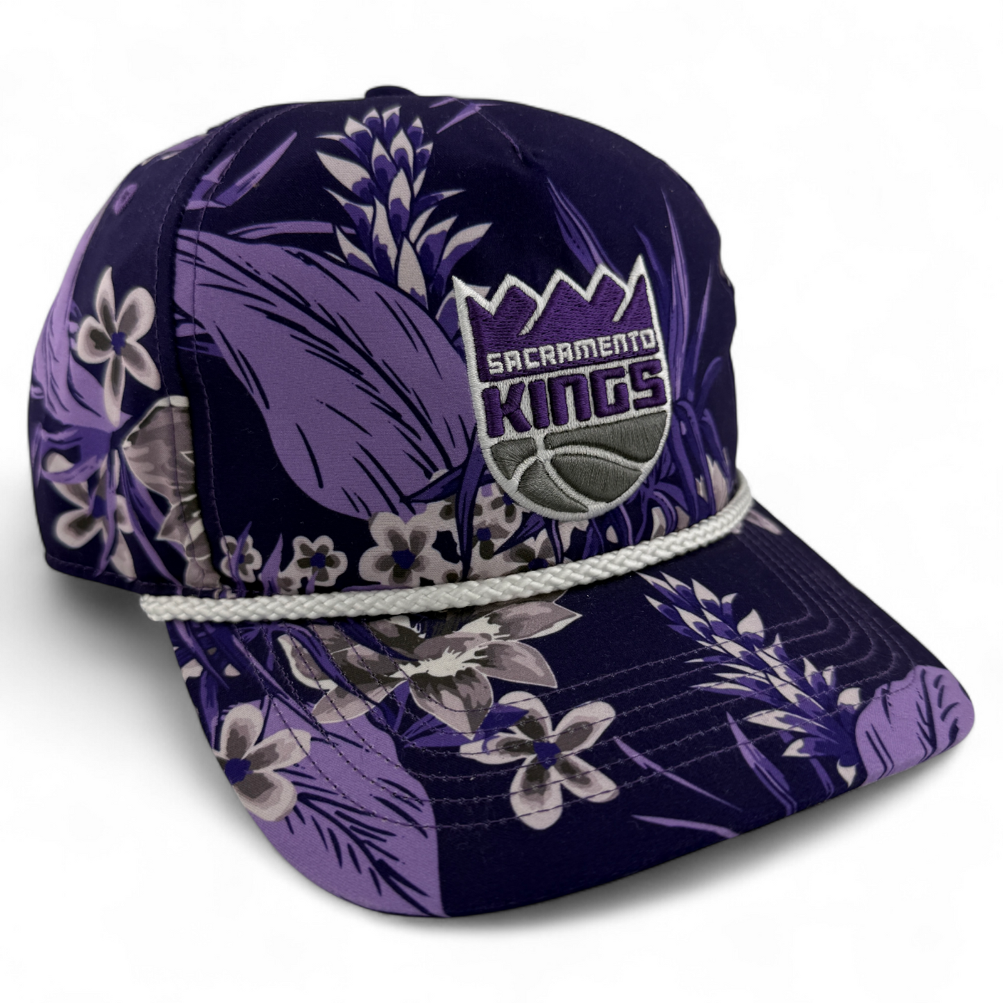 '47 Brand Sacramento Kings NBA Ibiza Floral A-Frame Hitch Snapback Adjustable