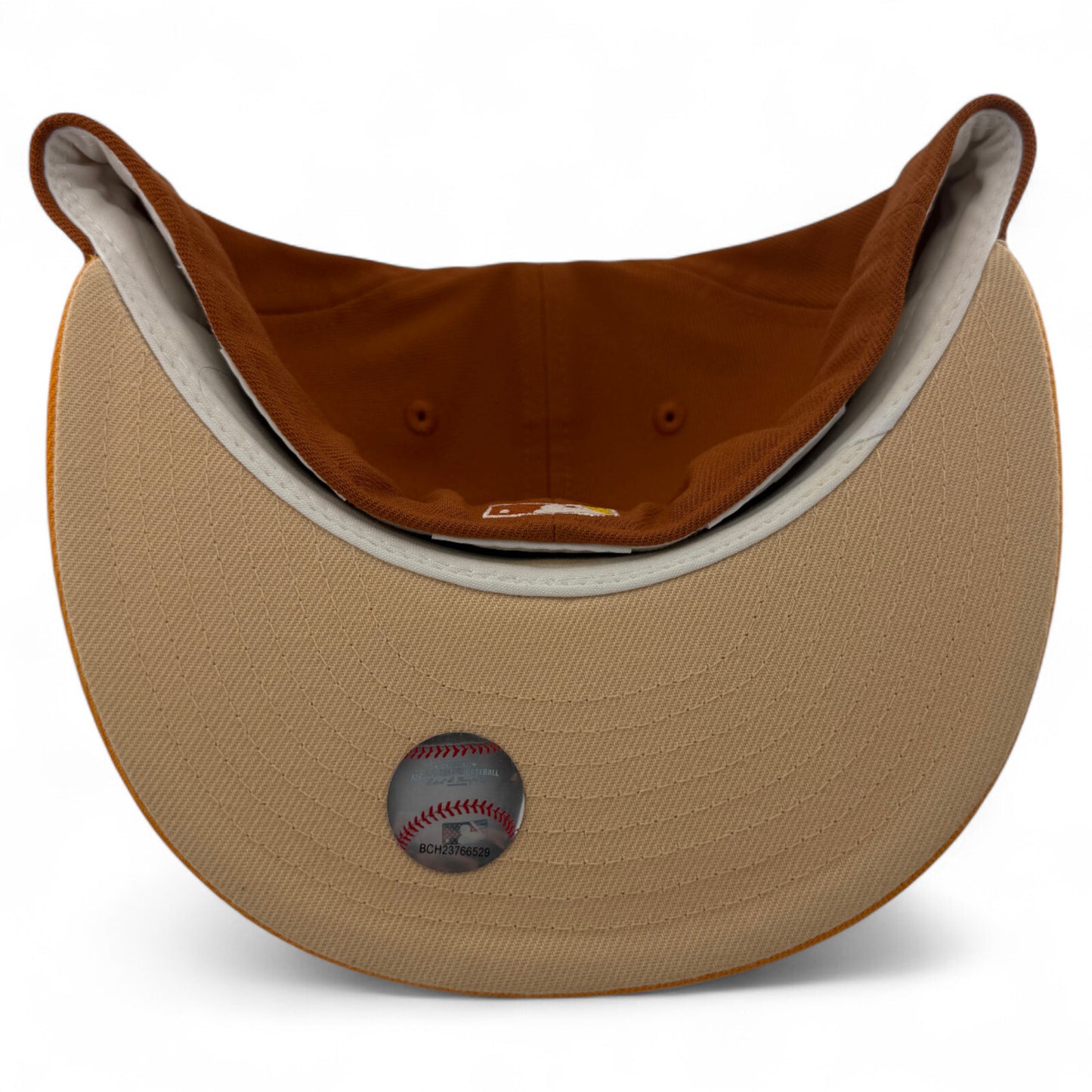 New Era San Francisco Giants MLB Rust Gold Pack Tan 59FIFTY Fitted Hat Cap