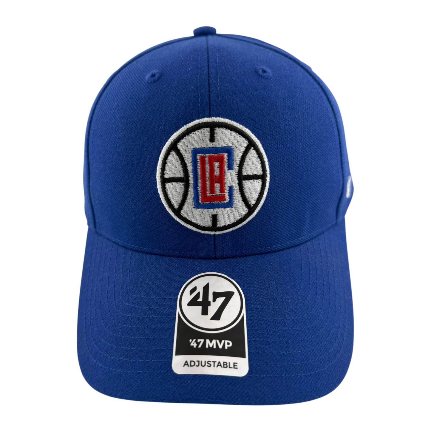 '47 Brand Los Angeles Clippers NBA Classic Blue MVP Strapback Adjustable Hat Cap