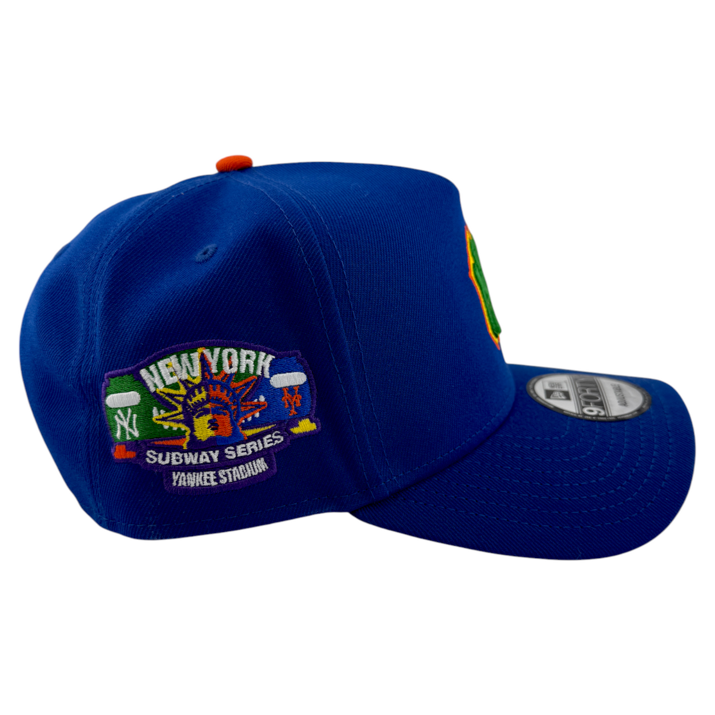 New Era New York Yankees MLB Subway Series Royal 9FORTY A-Frame Snapback Hat Cap