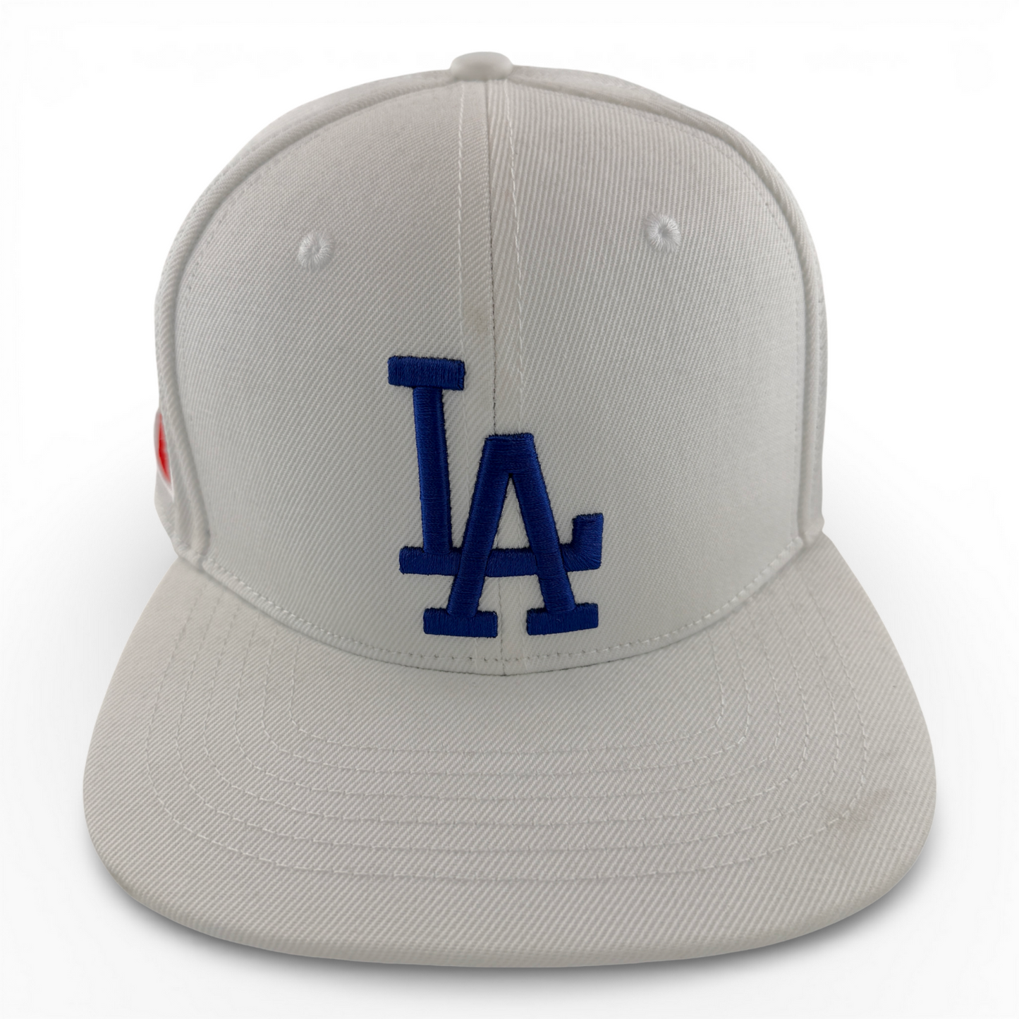 Pro Standard Los Angeles Dodgers MLB Mexico Flag Logo White Adjustable Snapback