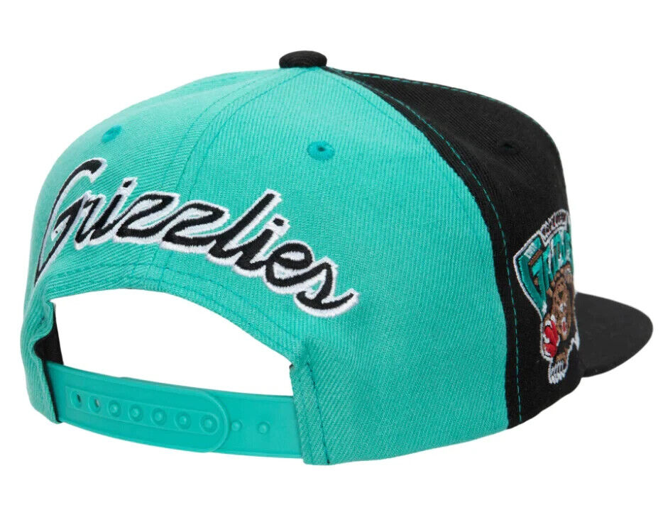 Mitchell & Ness Memphis Grizzlies NBA Rear Script Deadstock Patch Snapback Hat