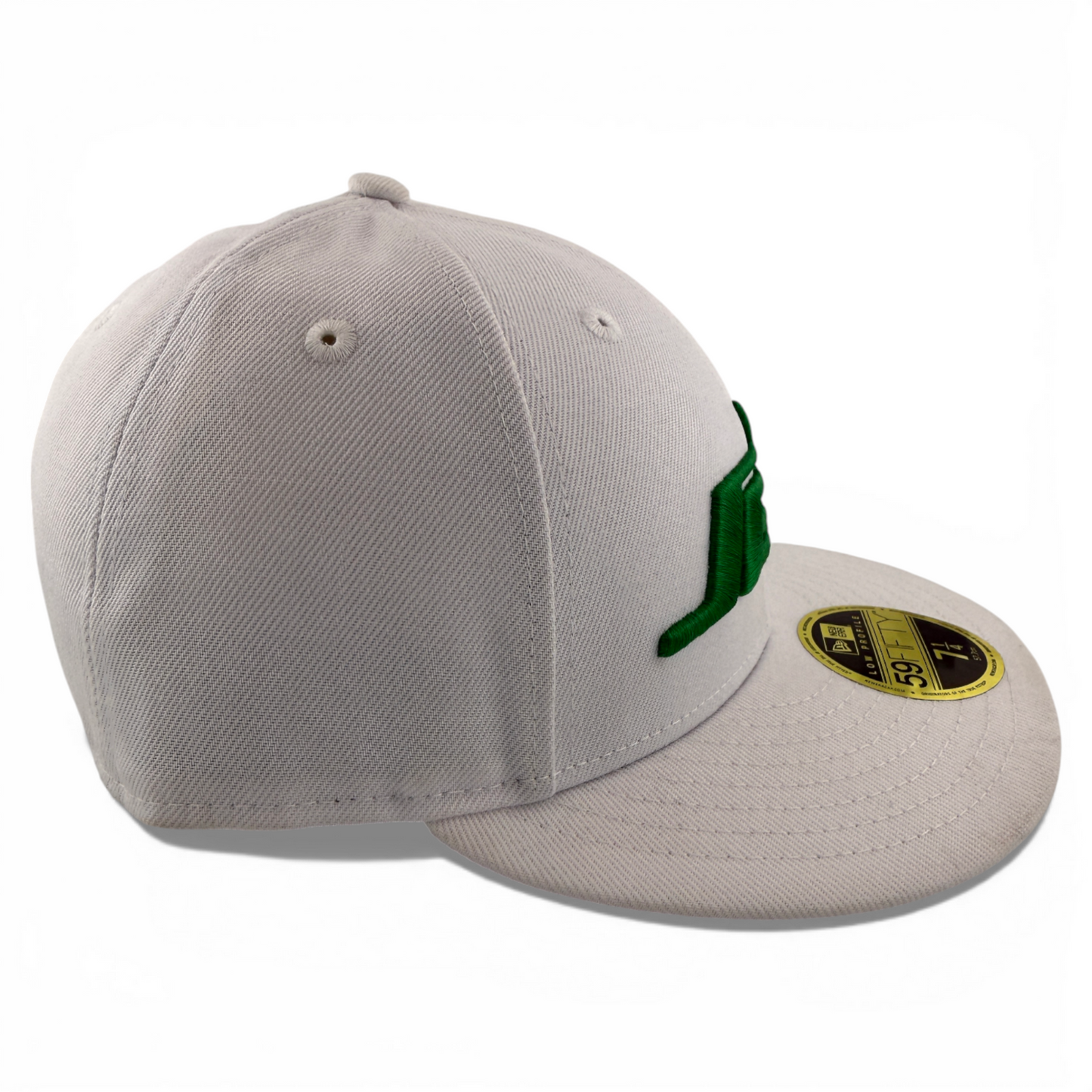 New Era New York Jets NFL Team Classic White 59Fifty Low Profile Fitted Hat Cap