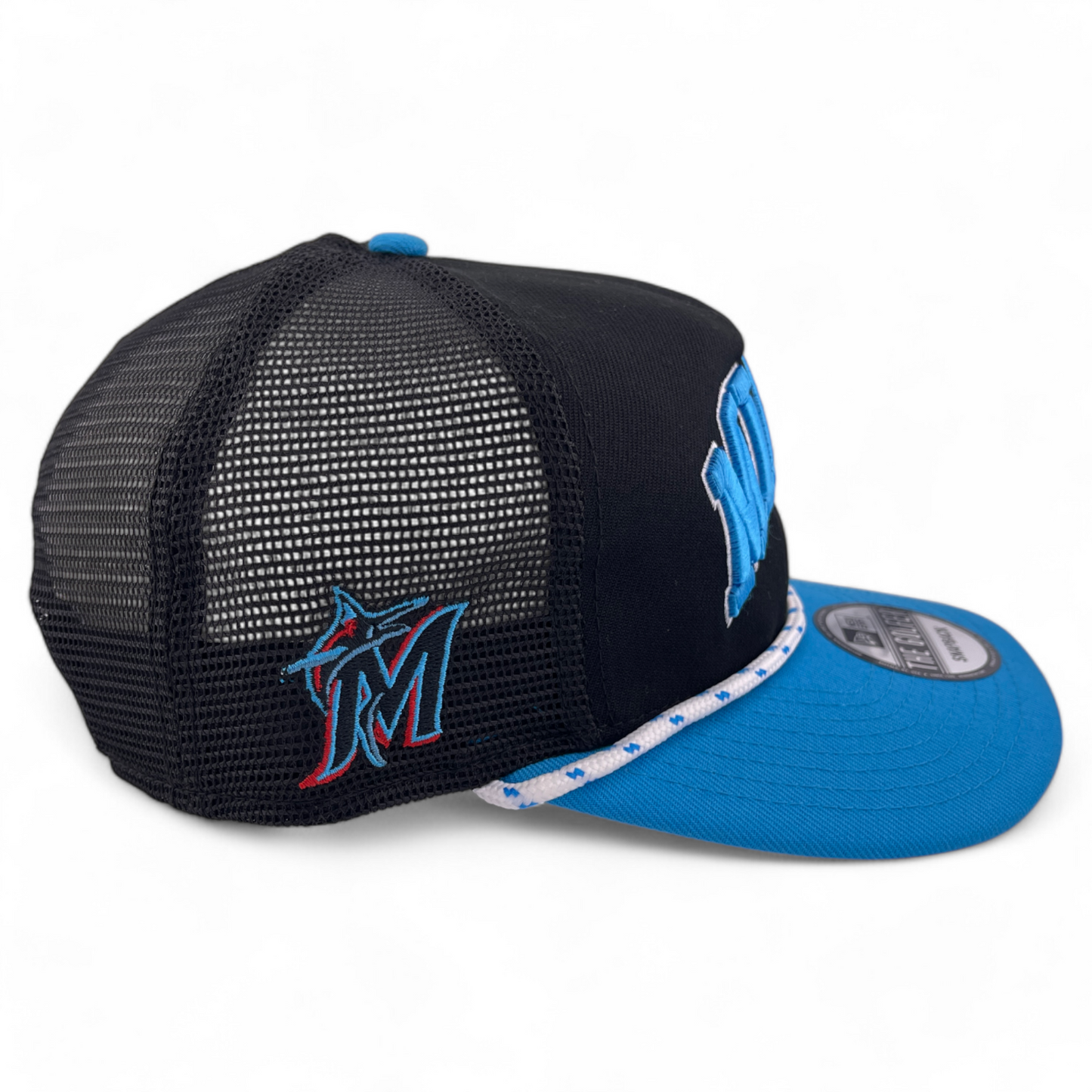 New Era Miami Marlins MLB The Golfer Rope A-Frame Snapback Adjustable Hat Cap