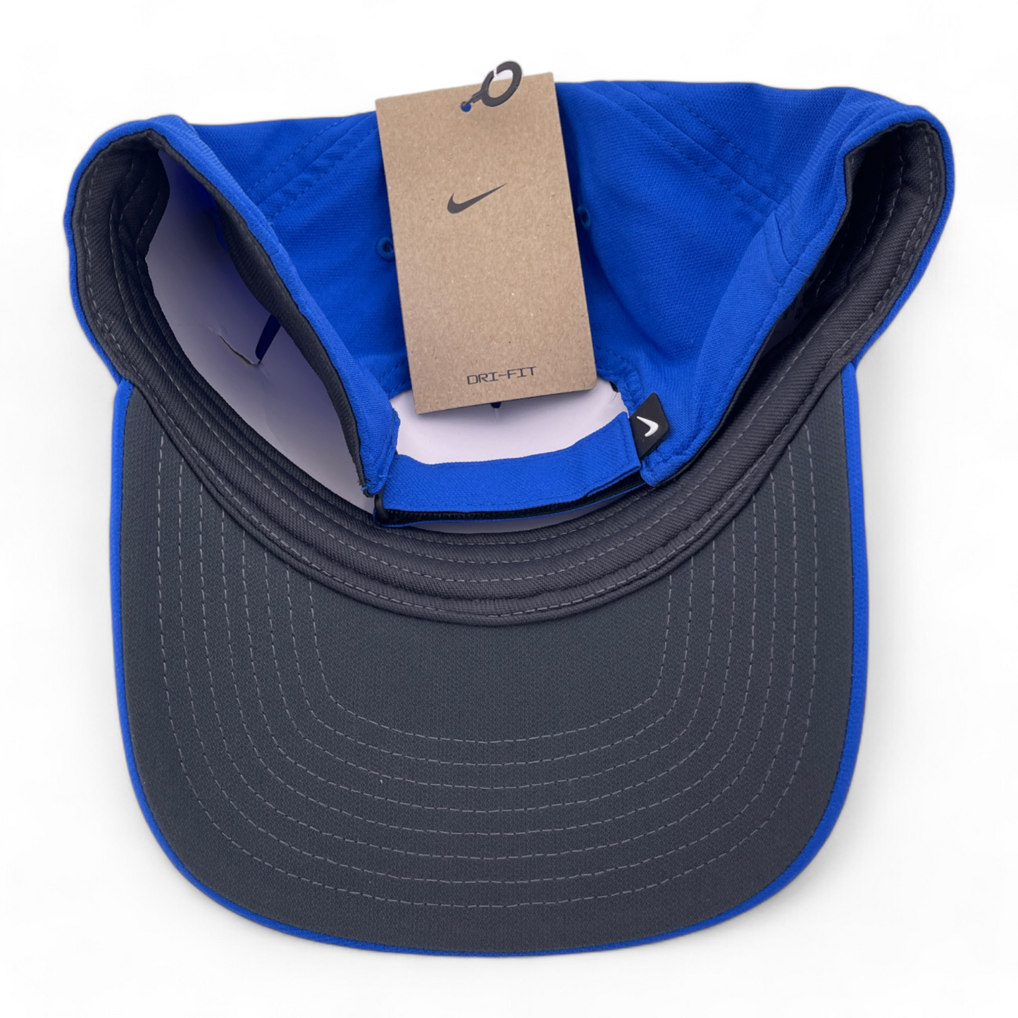 Nike Club Cap Structured Swoosh Deep Blue FB5625-480 Adjustable Back Hat