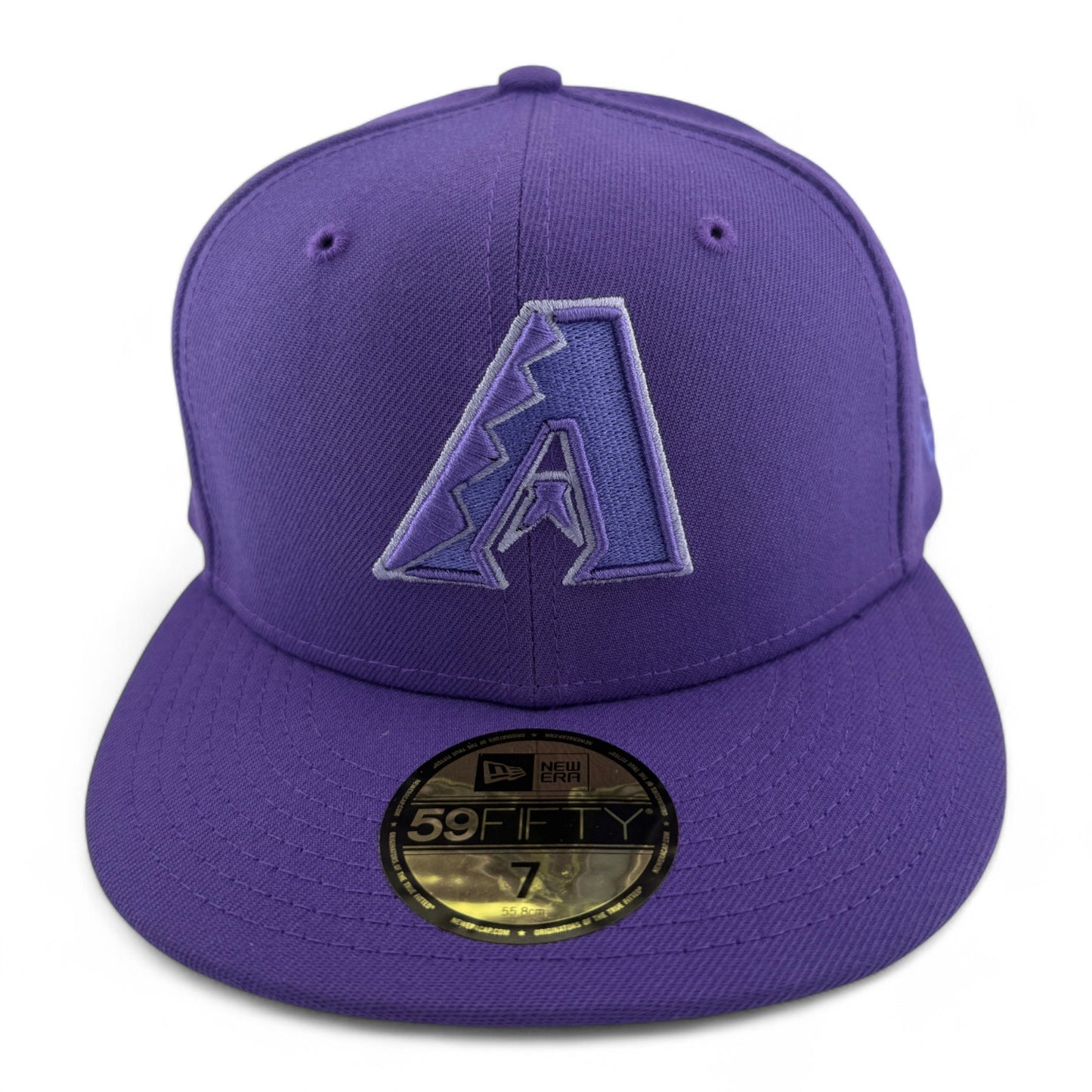 New Era Arizona Diamondbacks MLB Monocamo All Purple Pack 59FIFTY Fitted Hat Cap