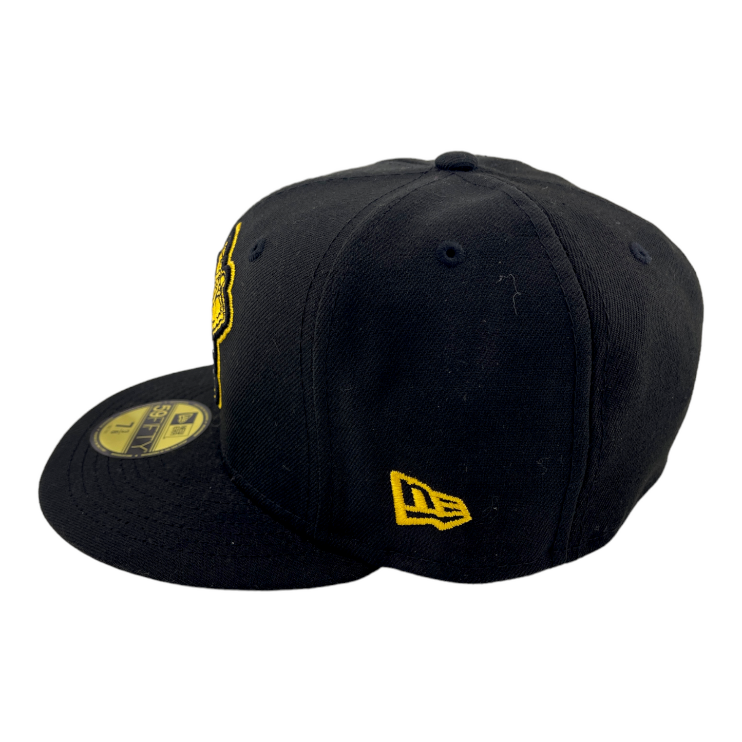 New Era Atlanta Braves Double Tomahawk Wiz Khalifa Pack Black/Yellow 59FIFTY Hat