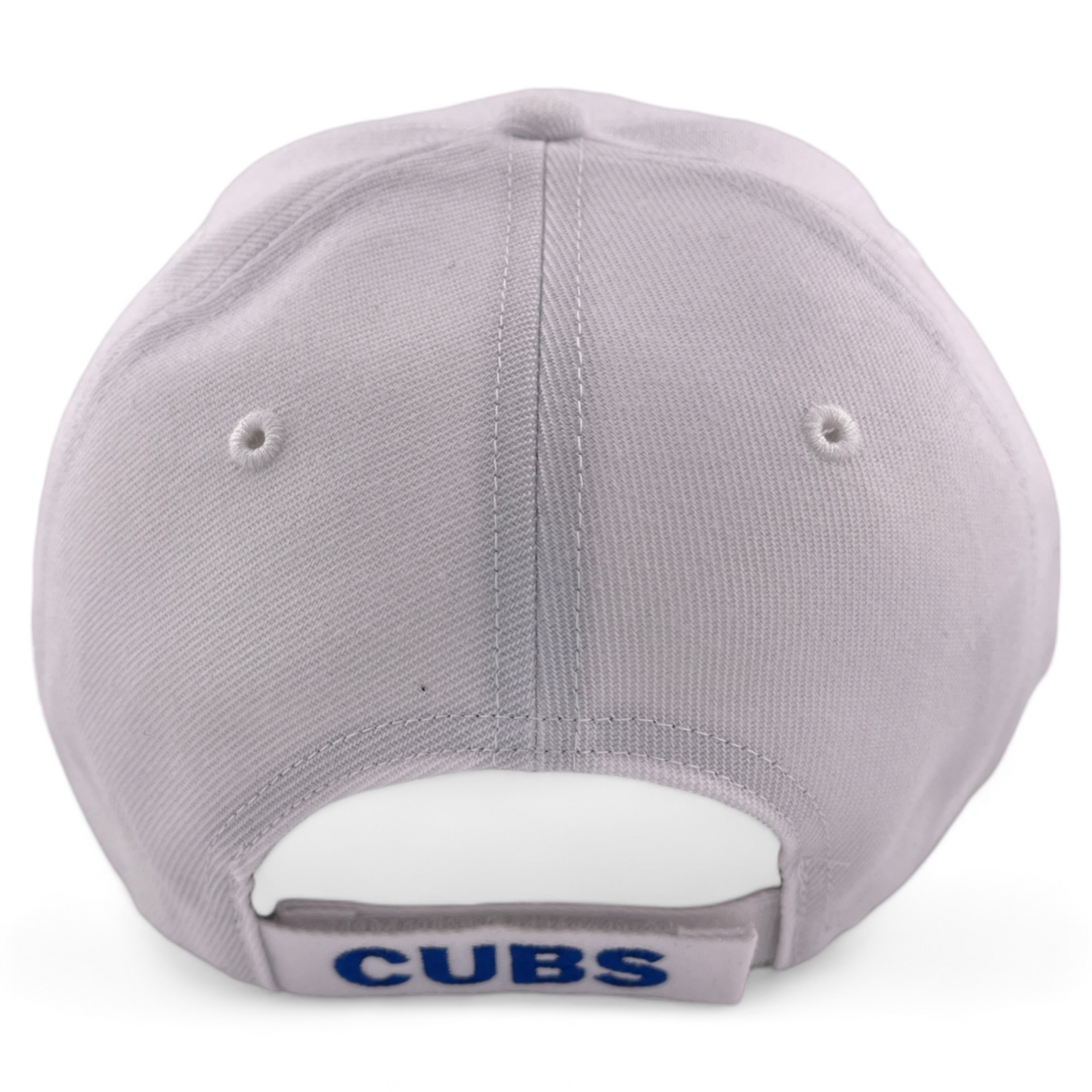 '47 Brand Chicago Cubs MLB White Grey UV Red C Logo MVP Adjustable Hat Cap