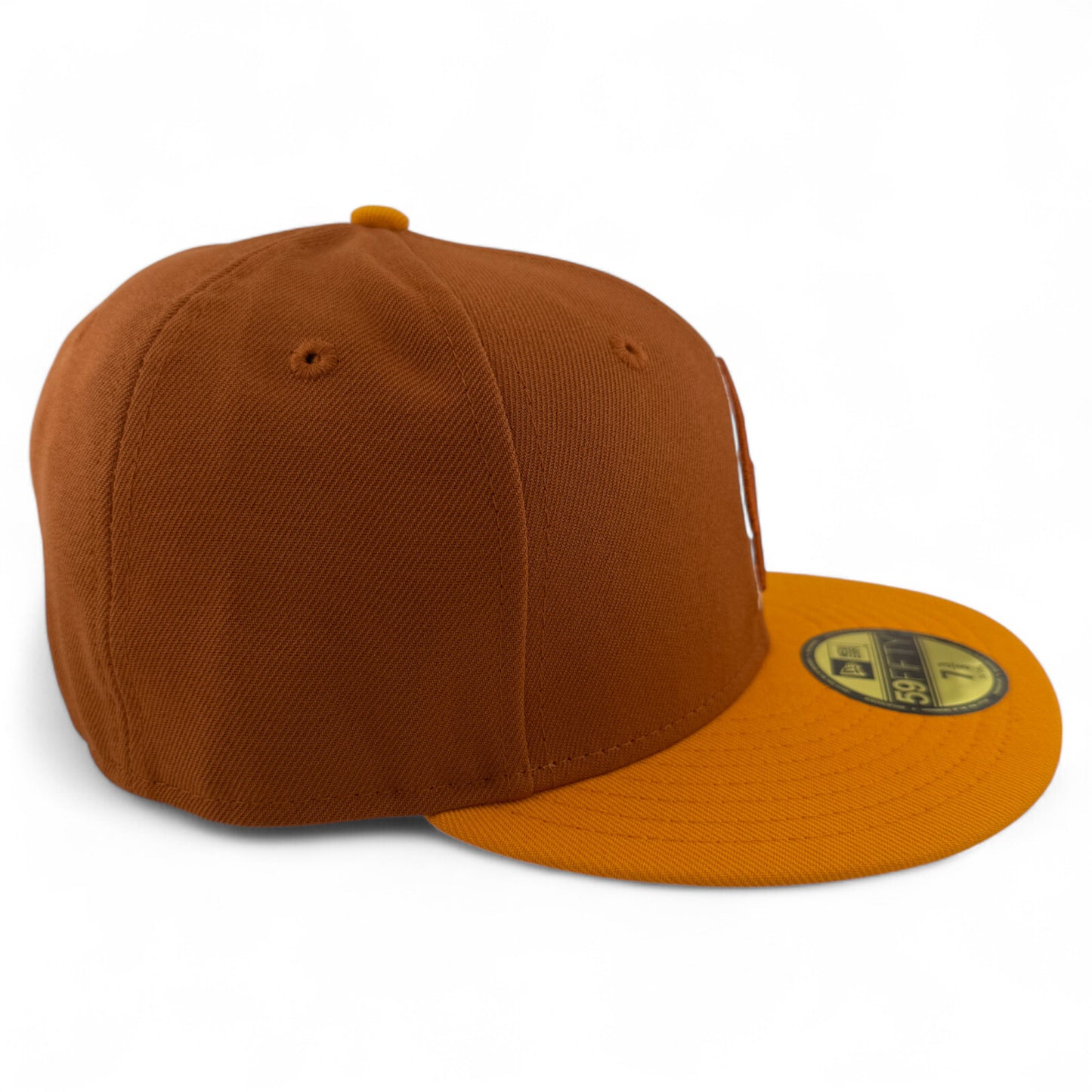 New Era San Francisco Giants MLB Rust Gold Pack Tan 59FIFTY Fitted Hat Cap