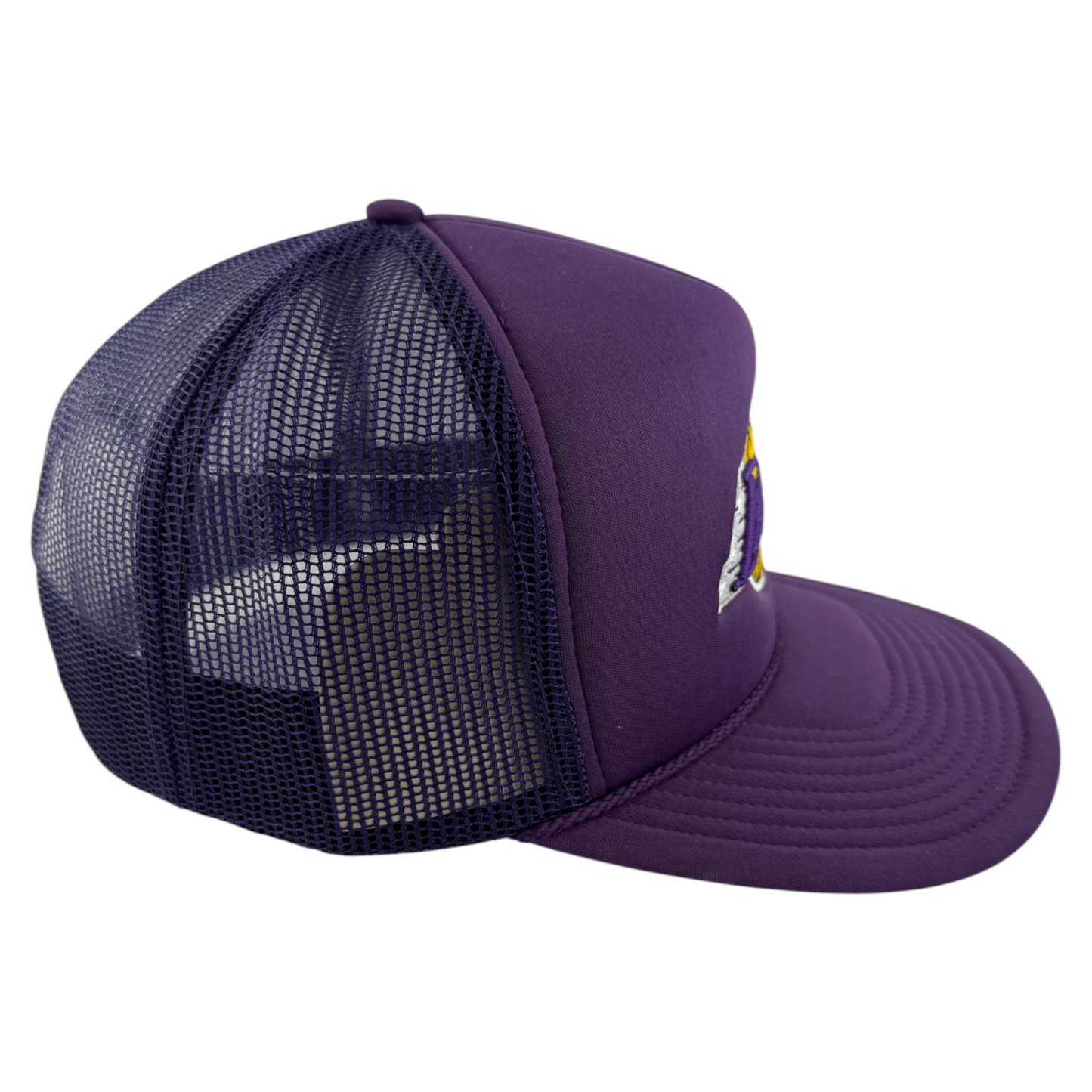'47 Brand Los Angeles Lakers NBA Foam Trucker A-Frame Snapback Adjustable Hat