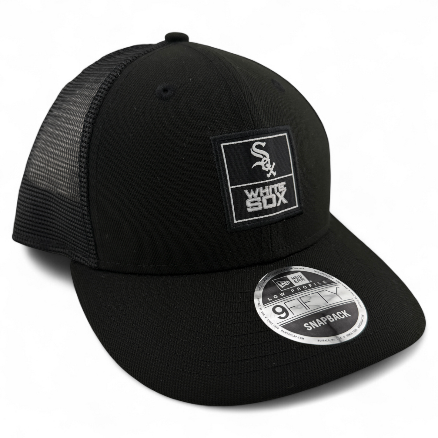 New Era Chicago White Sox MLB Labeled Logo 9Fifty Low Profile Trucker Snapback