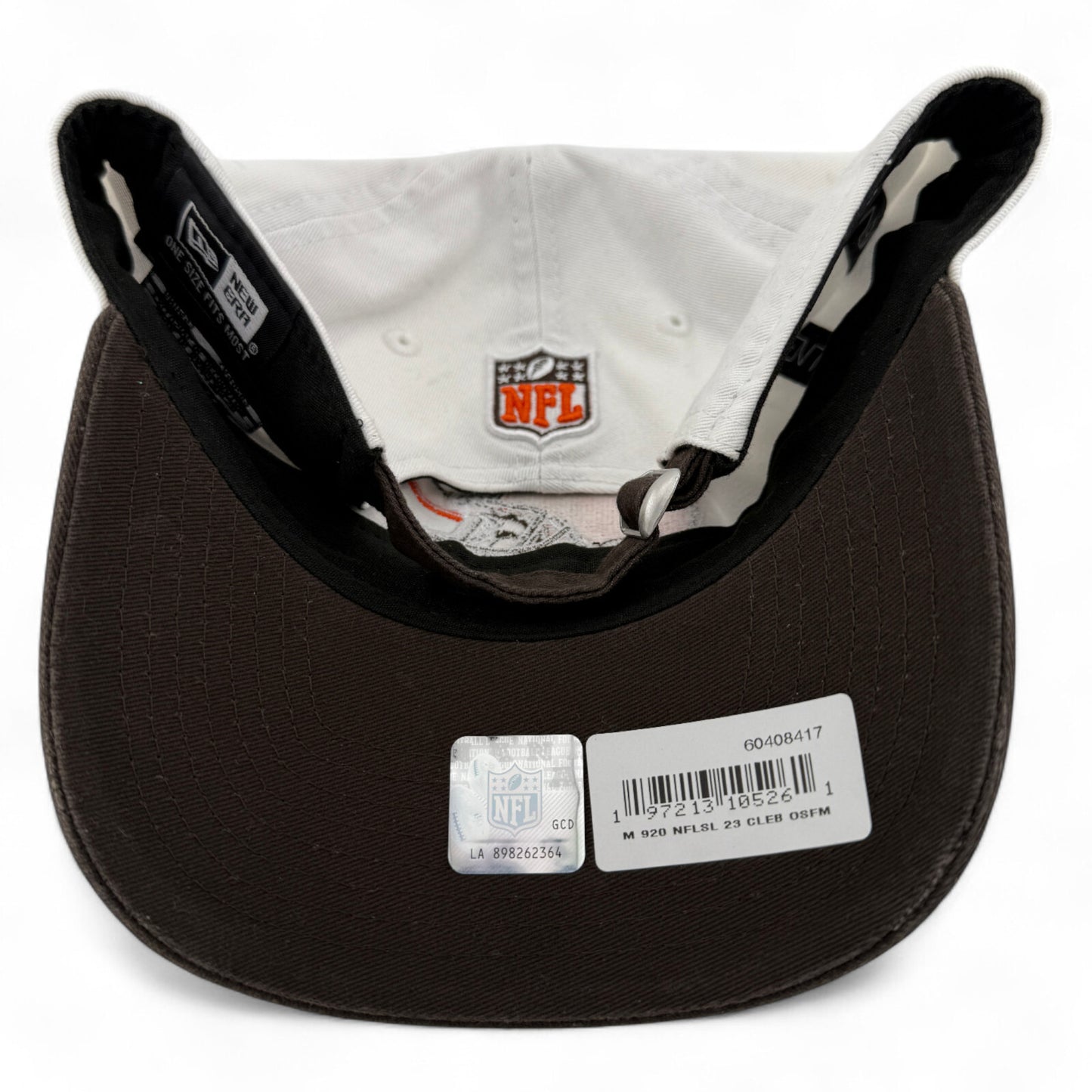 New Era Cleveland Browns NFL 2023 Sideline Logo 9Twenty Adjustable Hat Cap