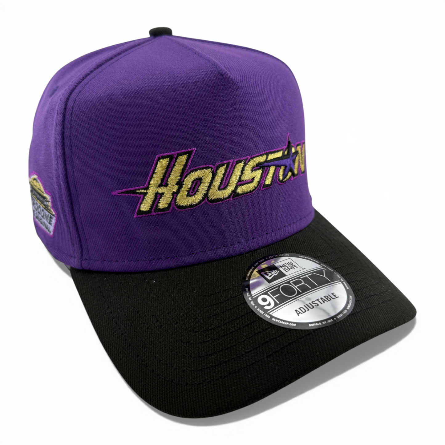 New Era Houston Astros MLB Crowned A-Frame 9Forty Snapback Adjustable Hat Cap