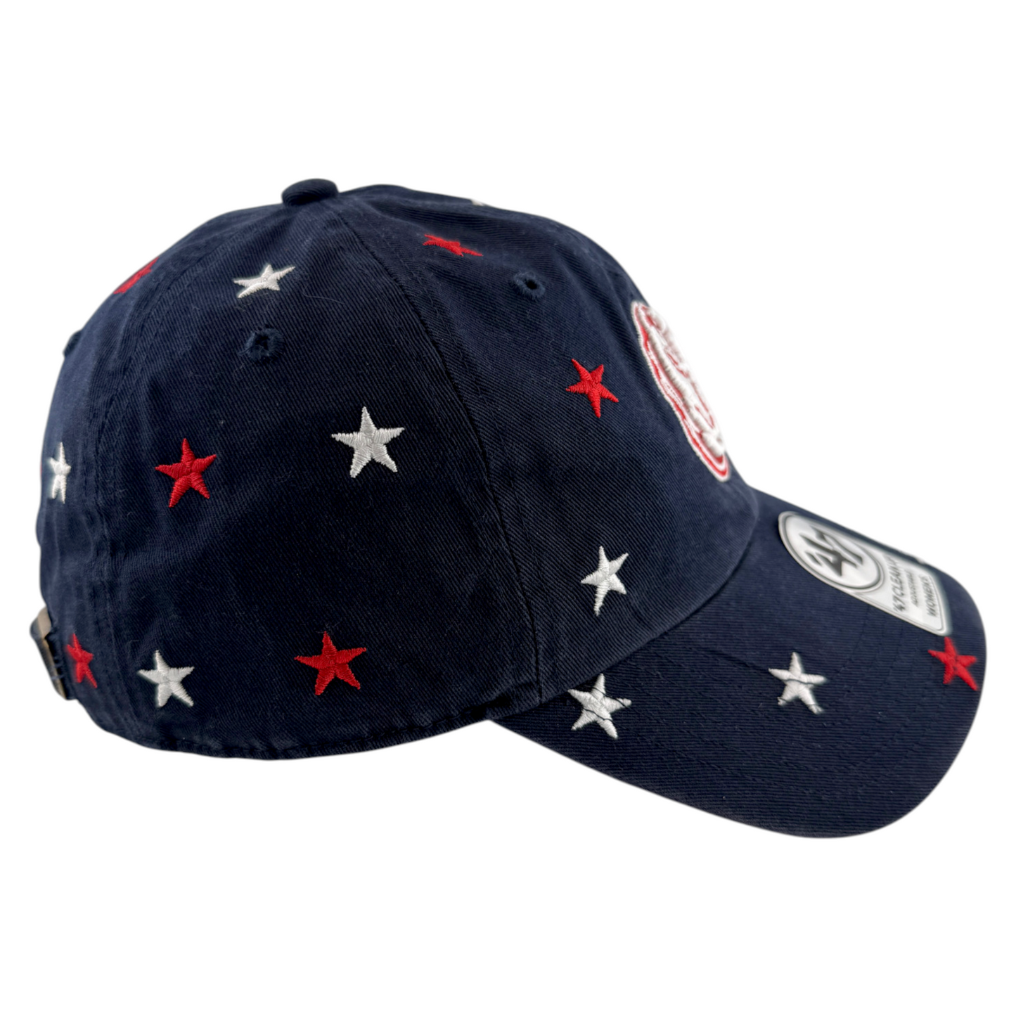 '47 Brand Dallas Mavericks Confetti Clean Up Womens Strapback Adjustable Dad Hat
