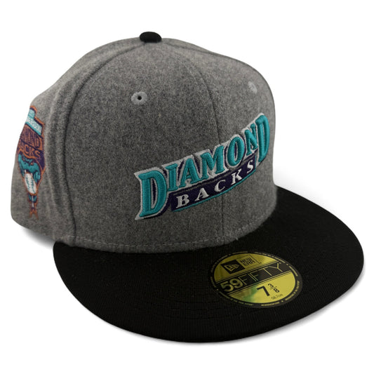 New Era Arizona Diamondbacks MLB Melton 2-Tone Wool Inaugural 59FIFTY Fitted Hat
