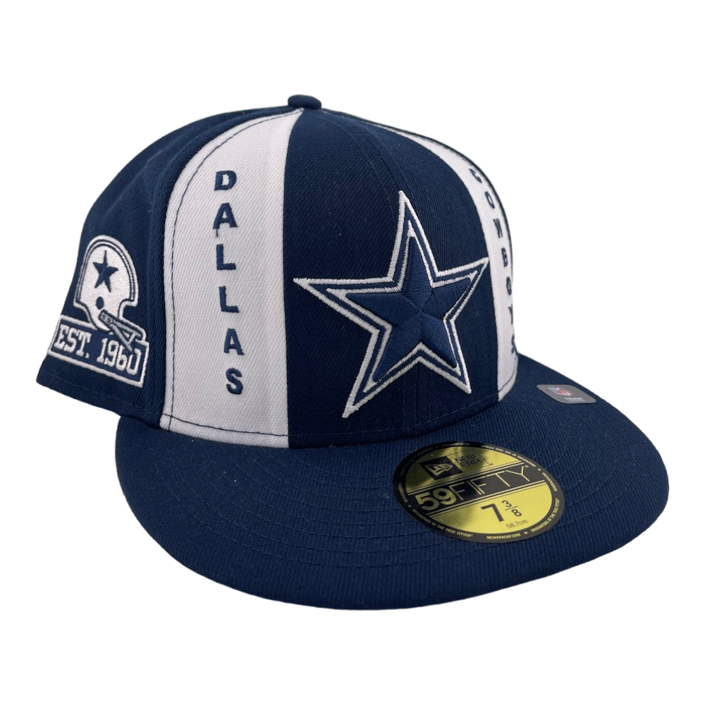 New Era Dallas Cowboys Pro Image 2022 Pinwheel Side Patch 59FIFTY Fitted Hat