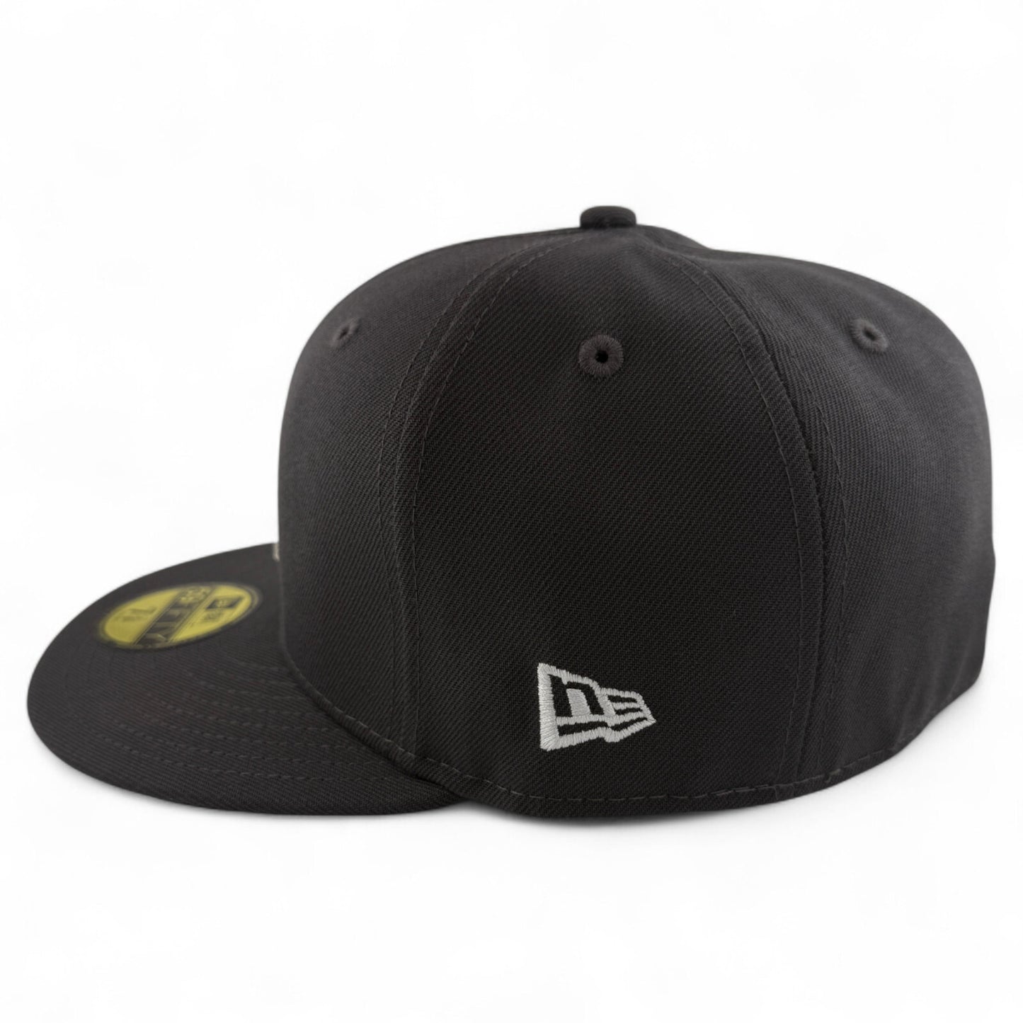 New Era Los Angeles Dodgers MLB Stadium Patch Graphite 59FIFTY Fitted Hat Cap