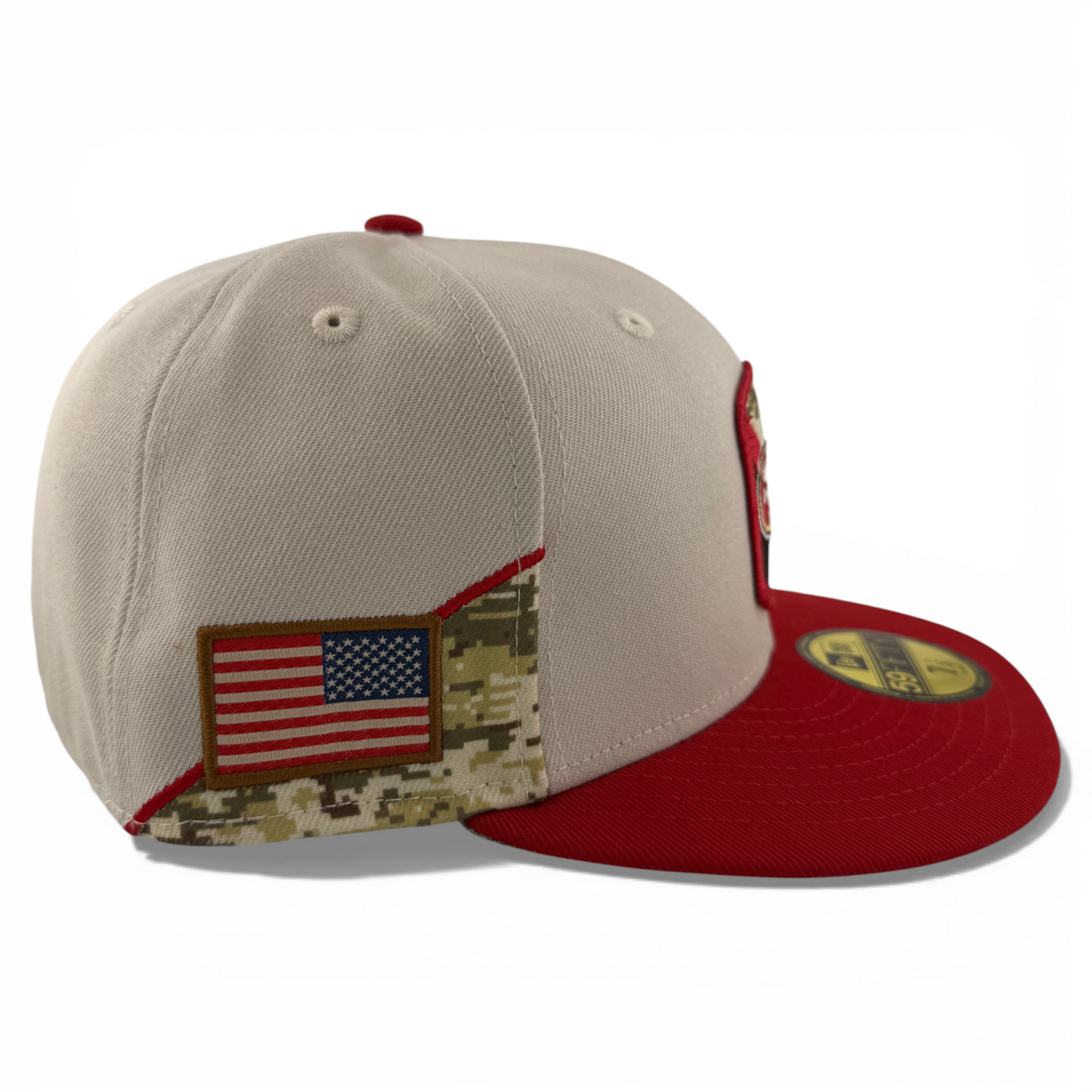 New Era San Francisco 49ers NFL 2023 Salute to Service 59Fifty Fitted Hat Cap