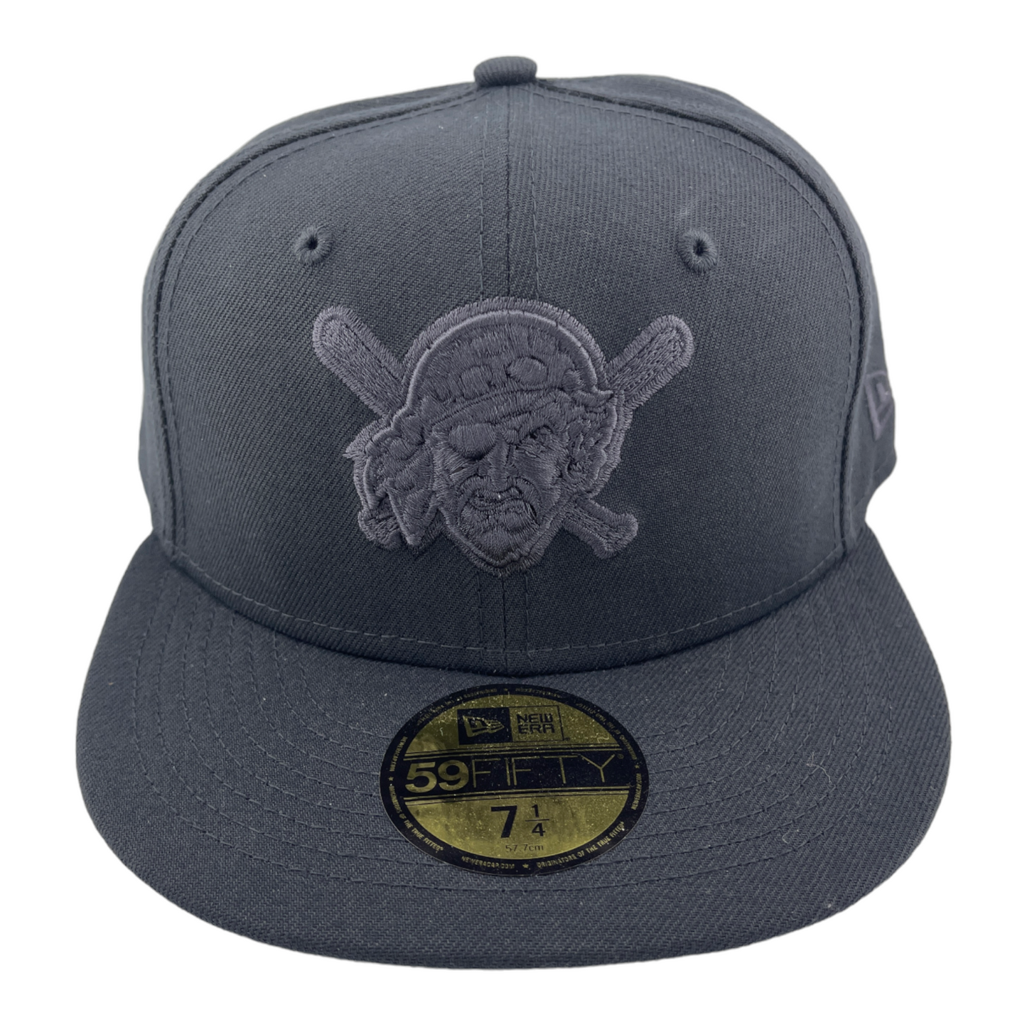 New Era Pittsburgh Pirates Charcoal Color Pack Grey UV MLB 59FIFTY Fitted Hat Cap