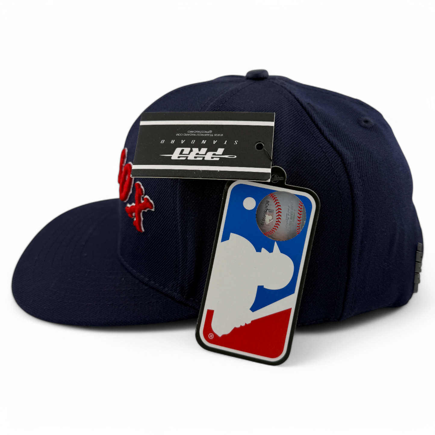 Pro Standard Boston Red Sox MLB Side Patch Navy Adjustable Snapback Hat Cap