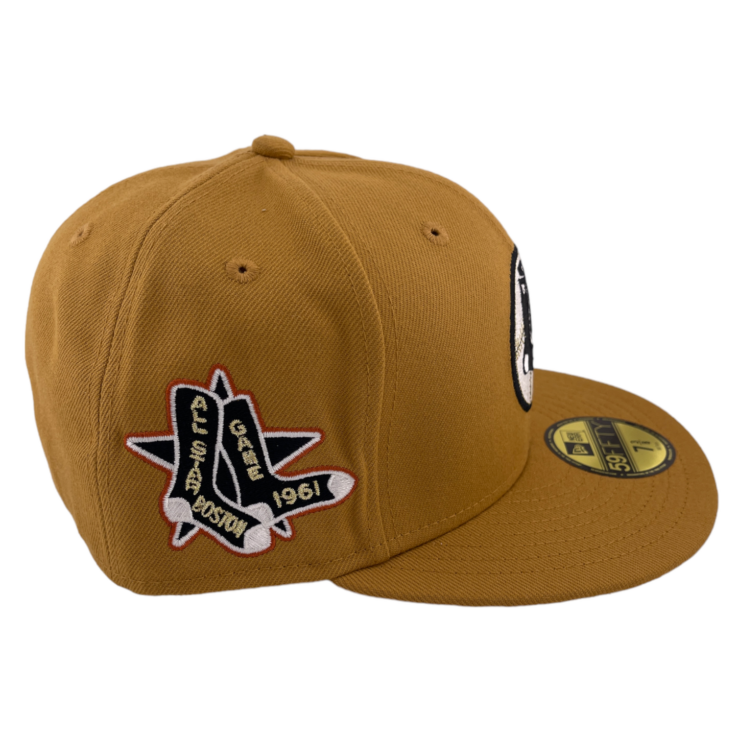 New Era Boston Red Sox MLB 1961 All-Star Game Patch Khaki 59Fifty Fitted Hat Cap