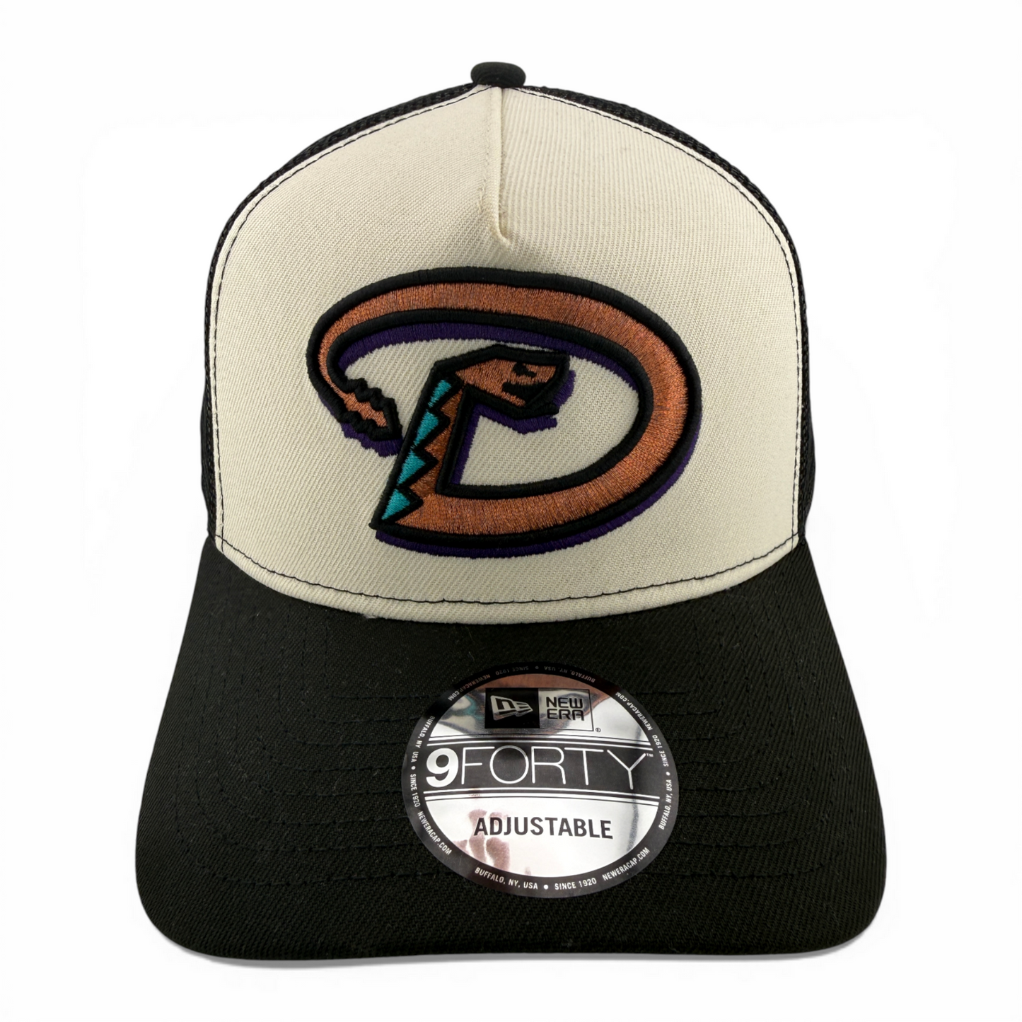 New Era Arizona Diamondbacks MLB A-Frame Trucker 9Forty Snapback Adjustable Hat