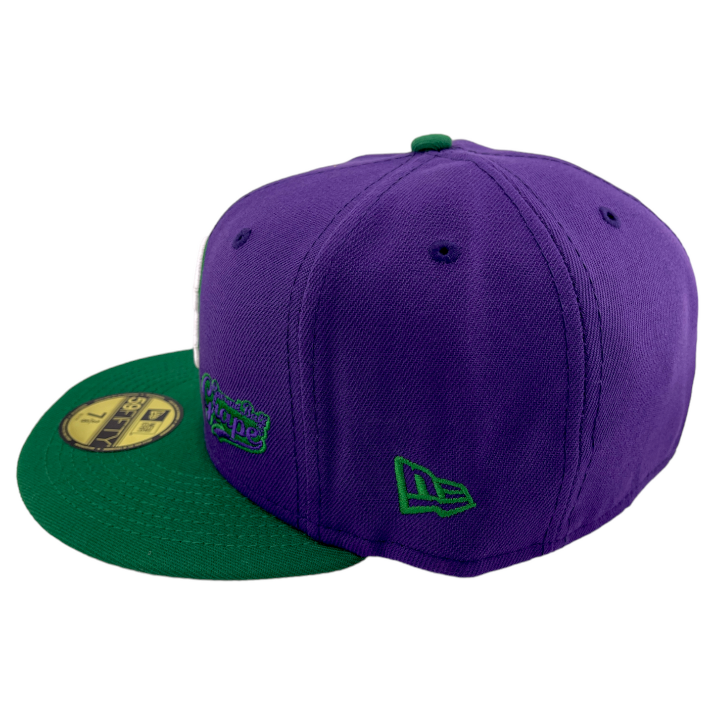 New Era Boston Red Sox MLB Big League Chew Bubble Gum Grape 59Fifty Fitted Hat Cap