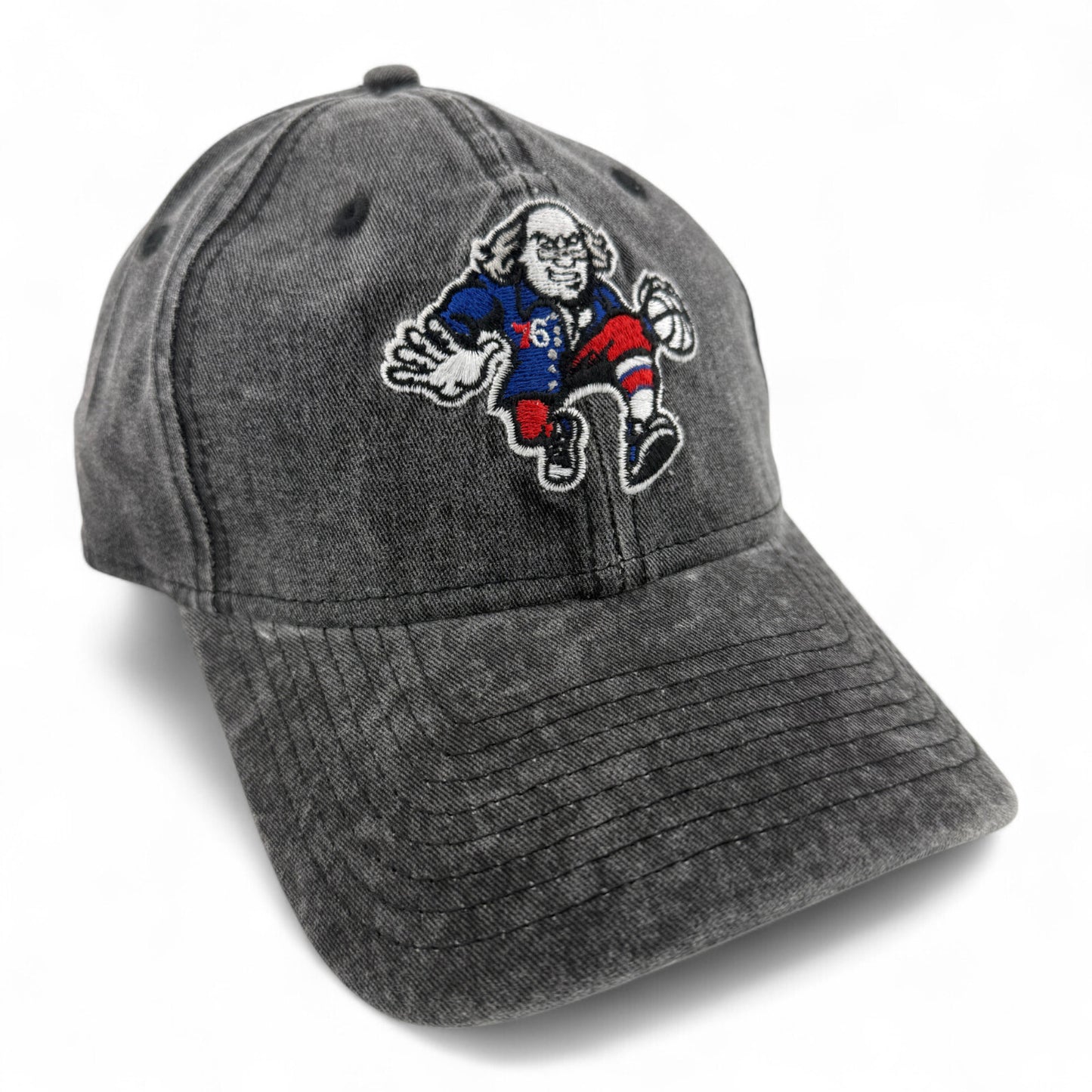 New Era Philadelphia 76ers NBA Throwback Logo 9Twenty Adjustable Dad Hat Cap
