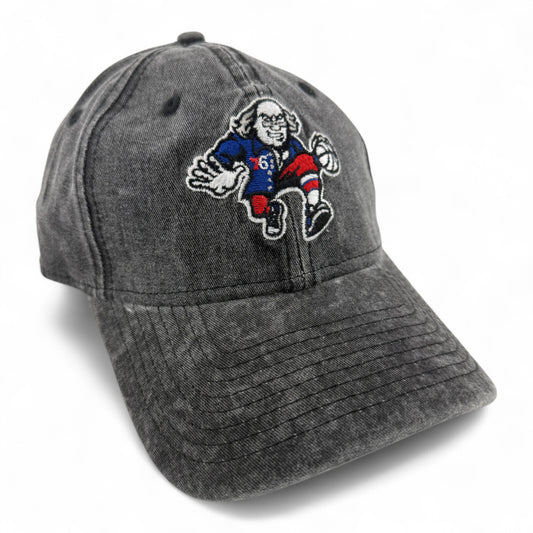 New Era Philadelphia 76ers NBA Throwback Logo 9Twenty Adjustable Dad Hat Cap