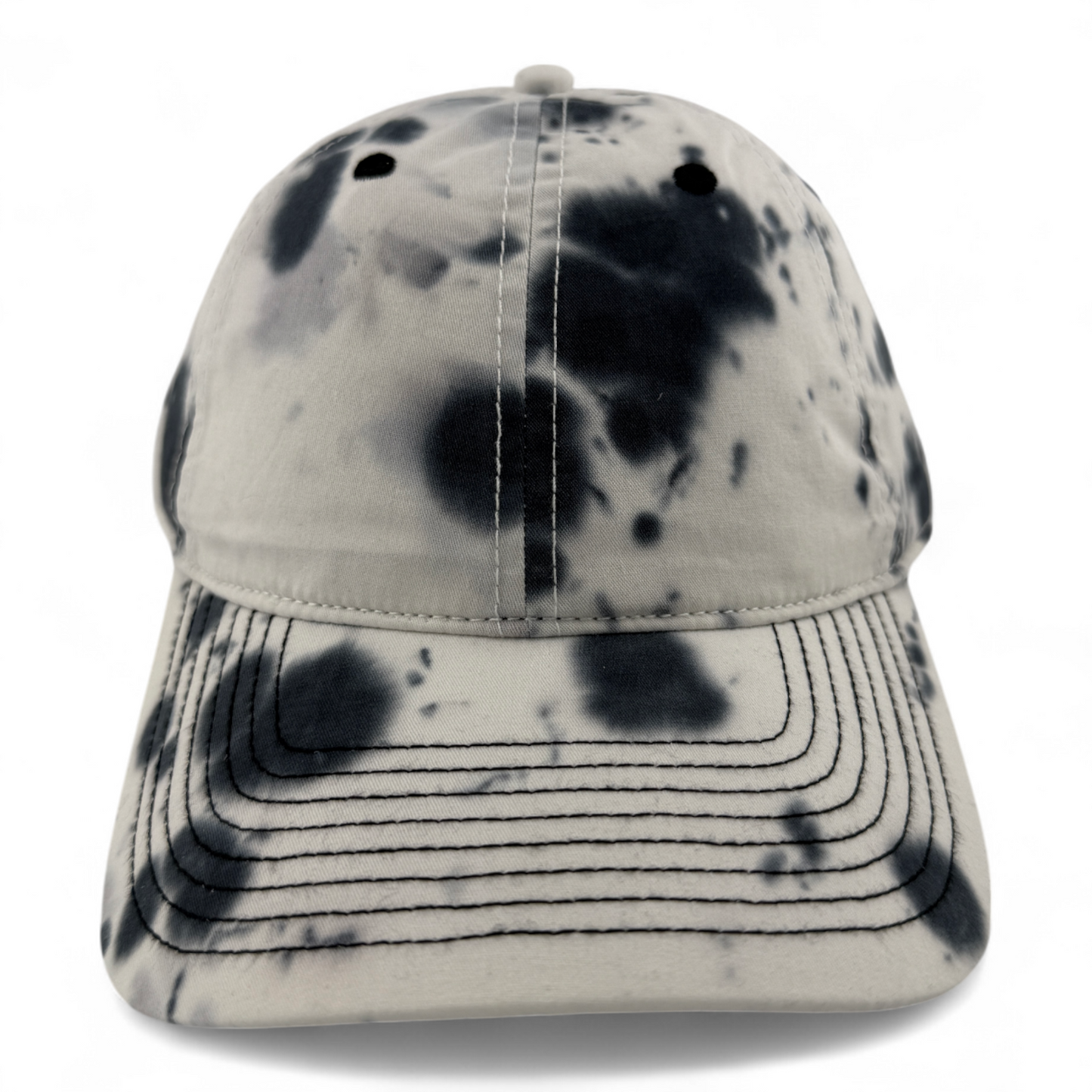 The Game GB482 Gray Scale Tie Dye Blank Twill Unstructured Adjustable Dad Hat