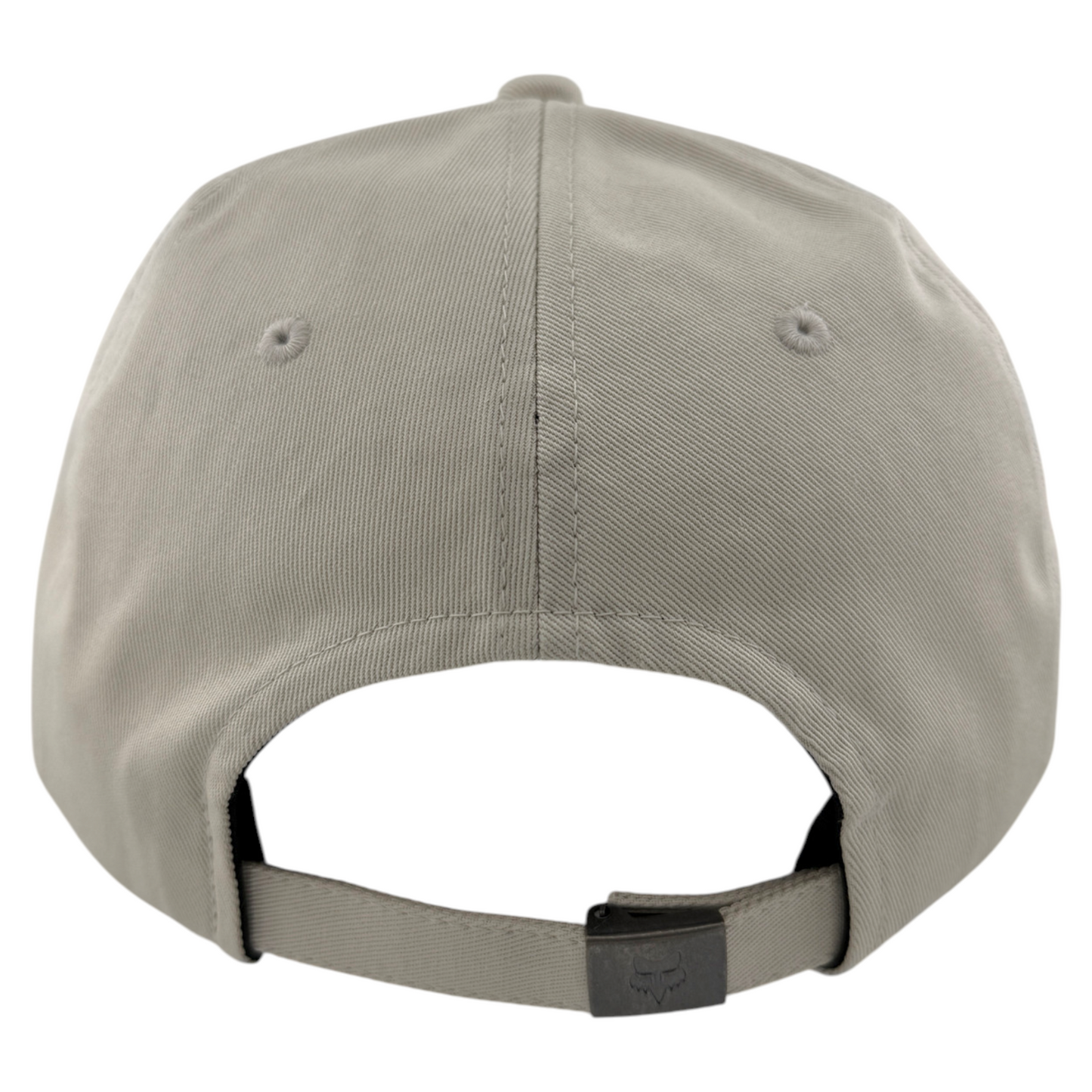 Fox Racing Wordmark Cream Tan Logo A-Frame Adjustable Strapback Dad Hat Cap