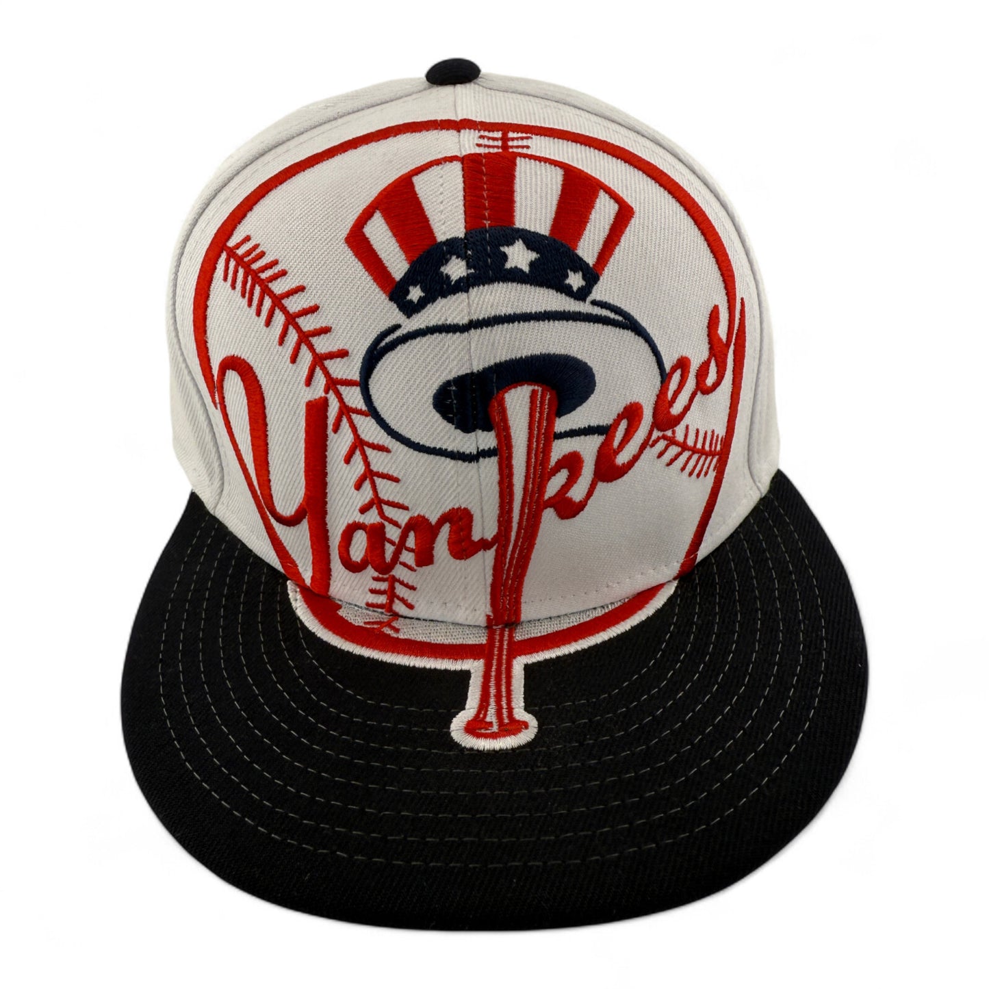 New Era New York Yankees MLB Giant Oversized Logo 9FIFTY Snapback Adjustable Hat