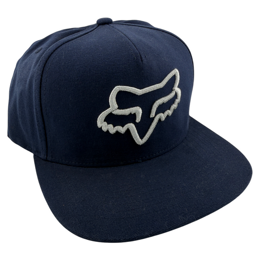 Fox Racing Instill 2.0 Head Logo A-Frame Navy Blue Adjustable Snapback Hat Cap