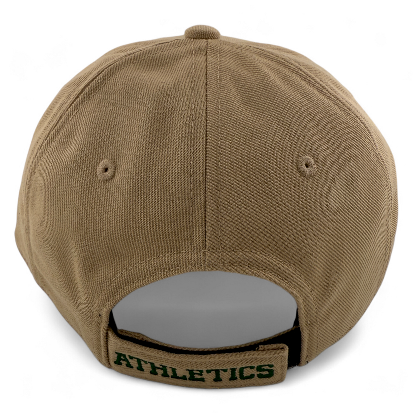 Nike Oakland Athletics A's MLB Tan Khaki Club Cap Structured Adjustable Hat