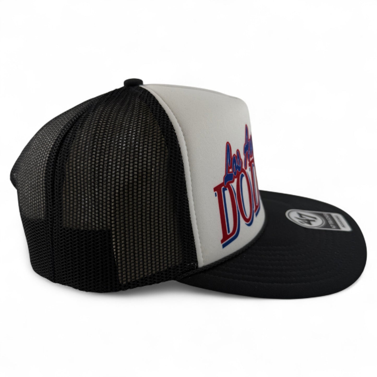 '47 Brand Los Angeles Dodgers MLB Creedence Foam Trucker Snapback Mesh Back Hat