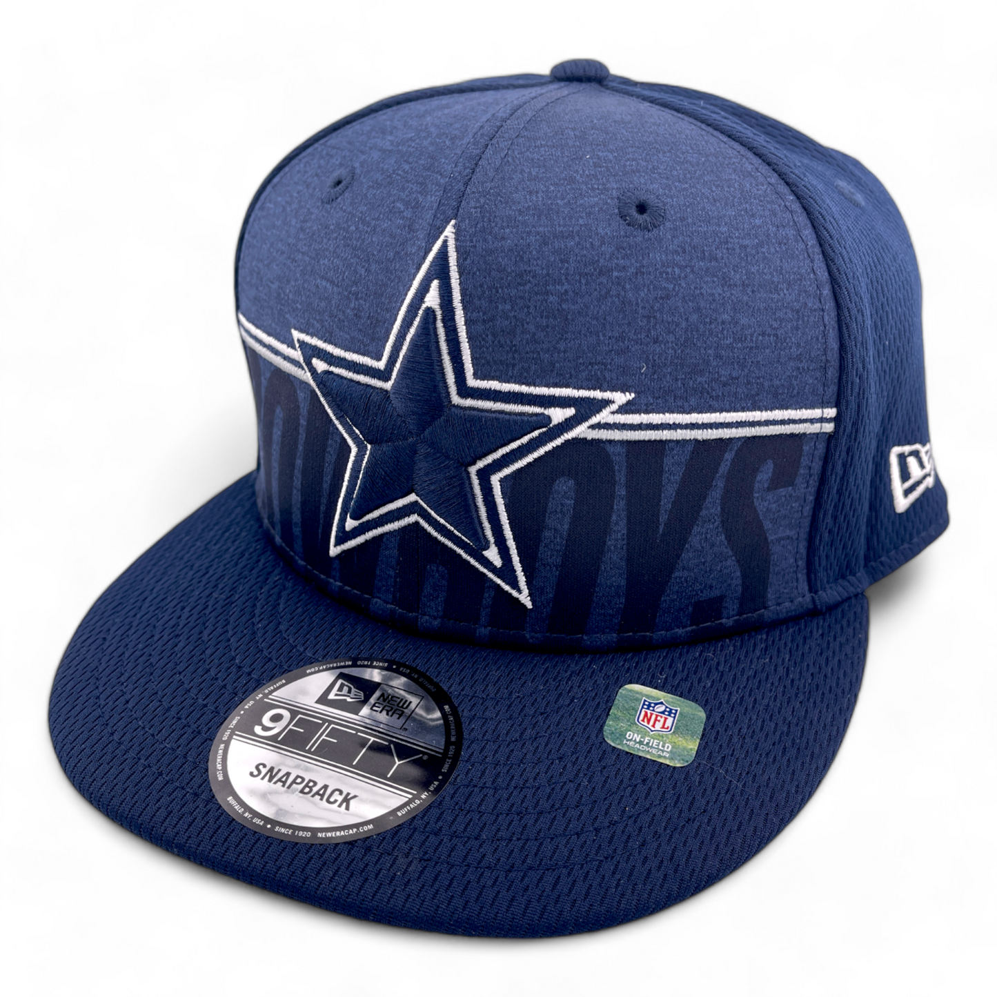 New Era Dallas Cowboys NFL 2023 Training Camp Navy Blue 9Fifty Snapback Hat Cap