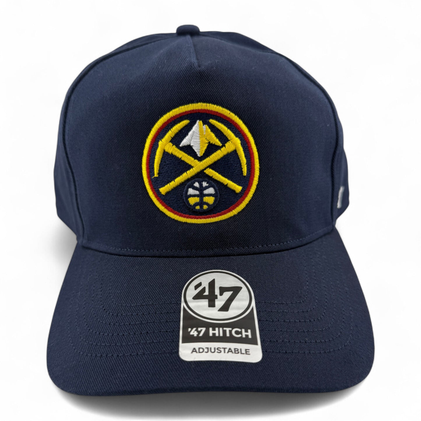 '47 Brand Denver Nuggets NBA Basic A-Frame Hitch Snapback Adjustable Hat Cap