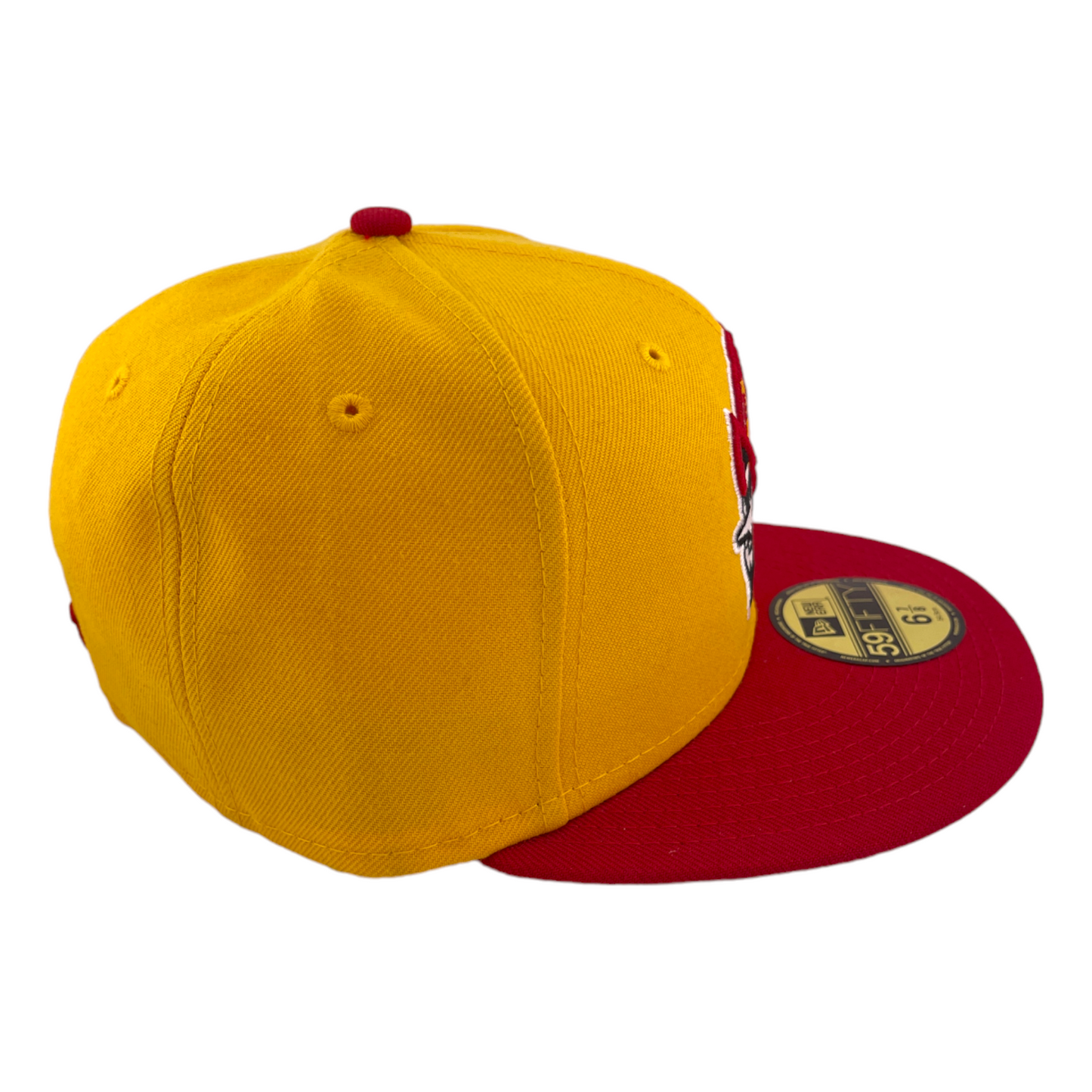 New Era Albuquerque Dukes New Mexico Gold/Yellow/Red/Grey UV 59FIFTY Fitted Hat