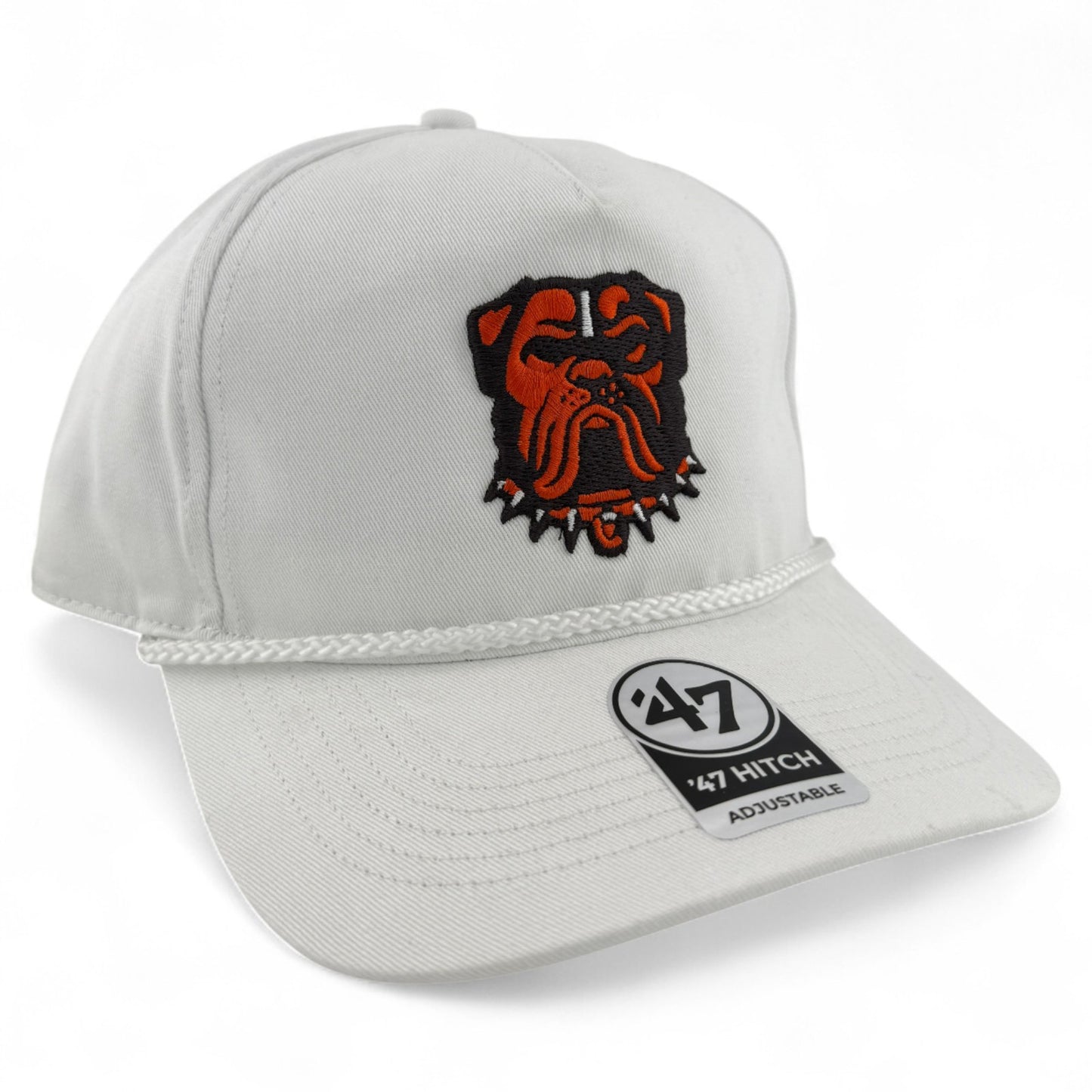 '47 Brand Cleveland Browns Dawg Pound Rope Hitch A-Frame Snapback Adjustable Hat