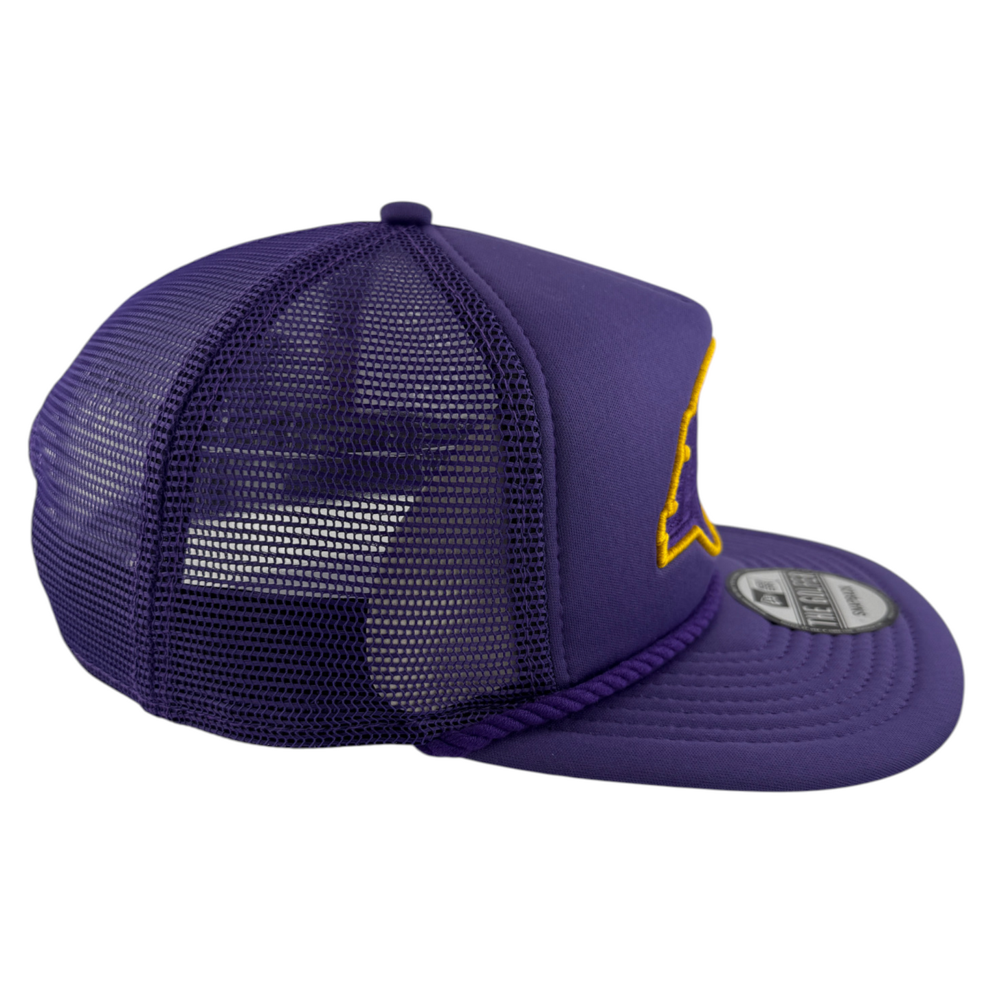 New Era Los Angeles Lakers NBA A-Frame Rope The Golfer Snapback Adjustable Hat