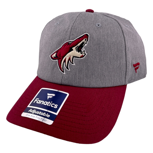 Fanatics Arizona Coyotes NHL Holiday Promo Snapback Adjustable Dad Hat Cap