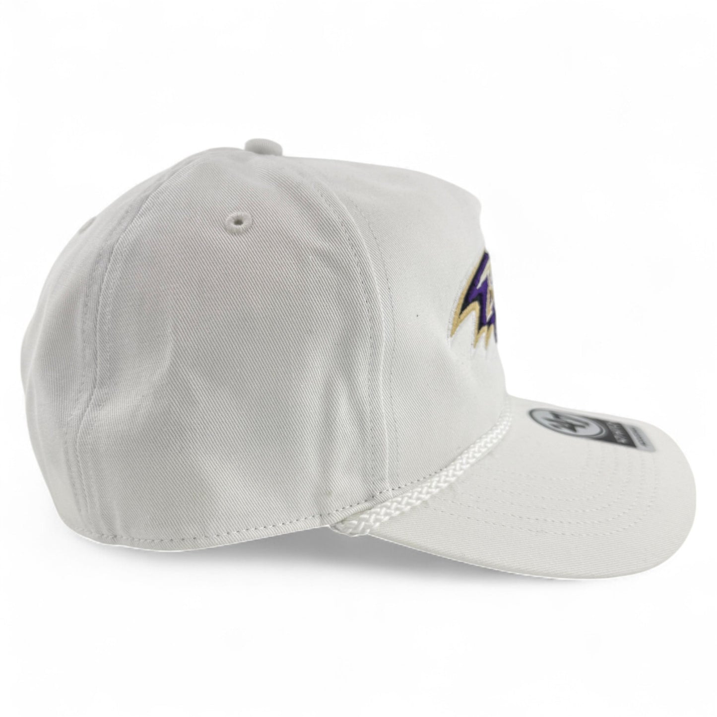 '47 Brand Baltimore Ravens NFL Rope Hitch A-Frame Snapback Adjustable Hat Cap
