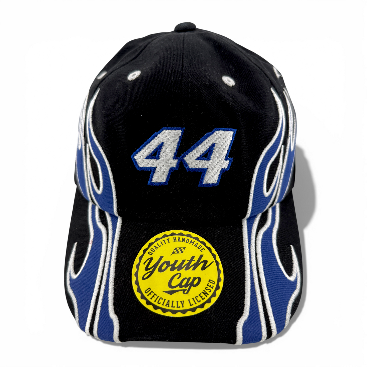 Brian Scott Nascar #44 Richard Petty Blue Flame Adjustable Dad Hat Cap Youth Kid