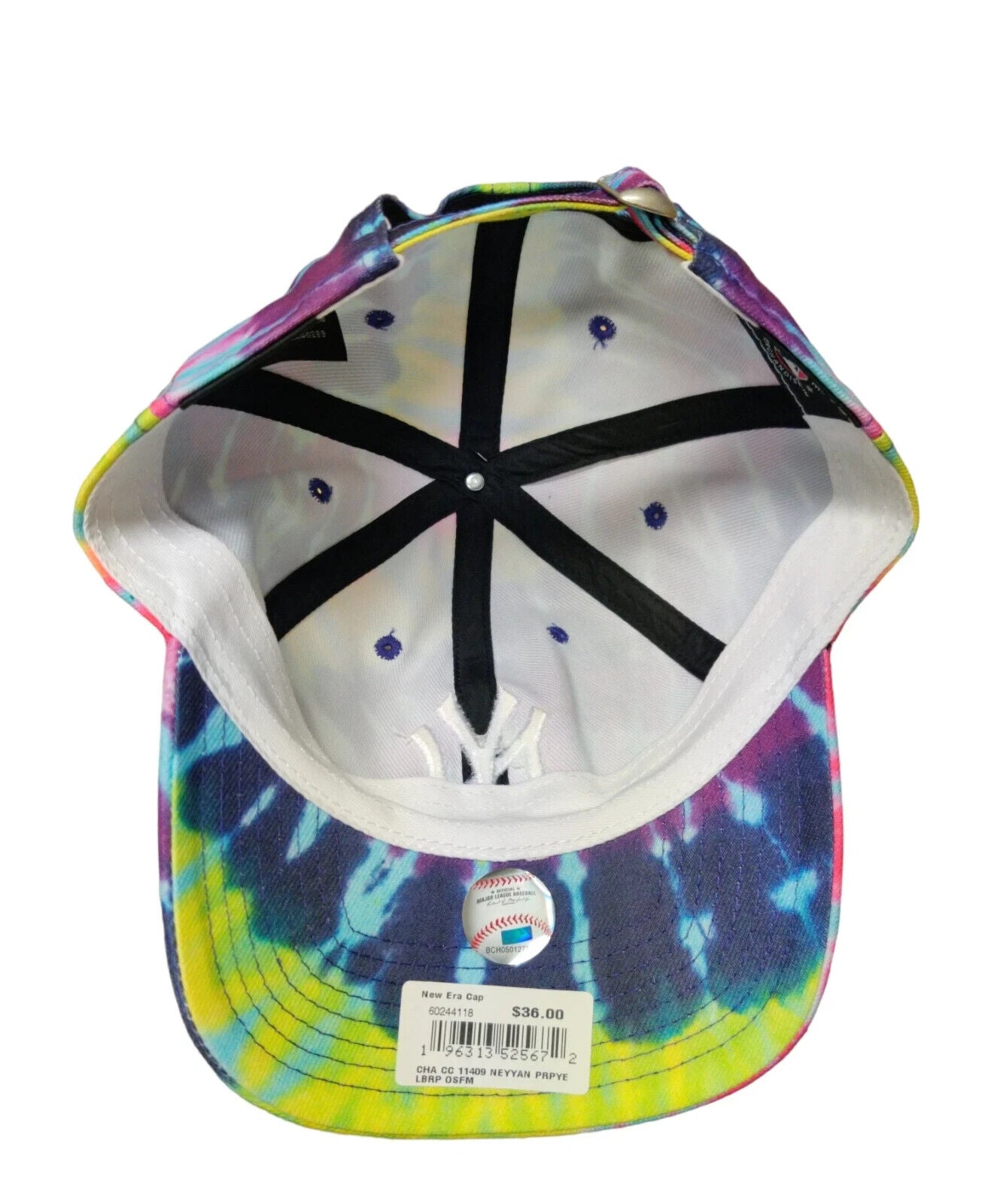 New Era New York Yankees Tie Dye MLB Casual Classic Dad Hat Cap Adjustable