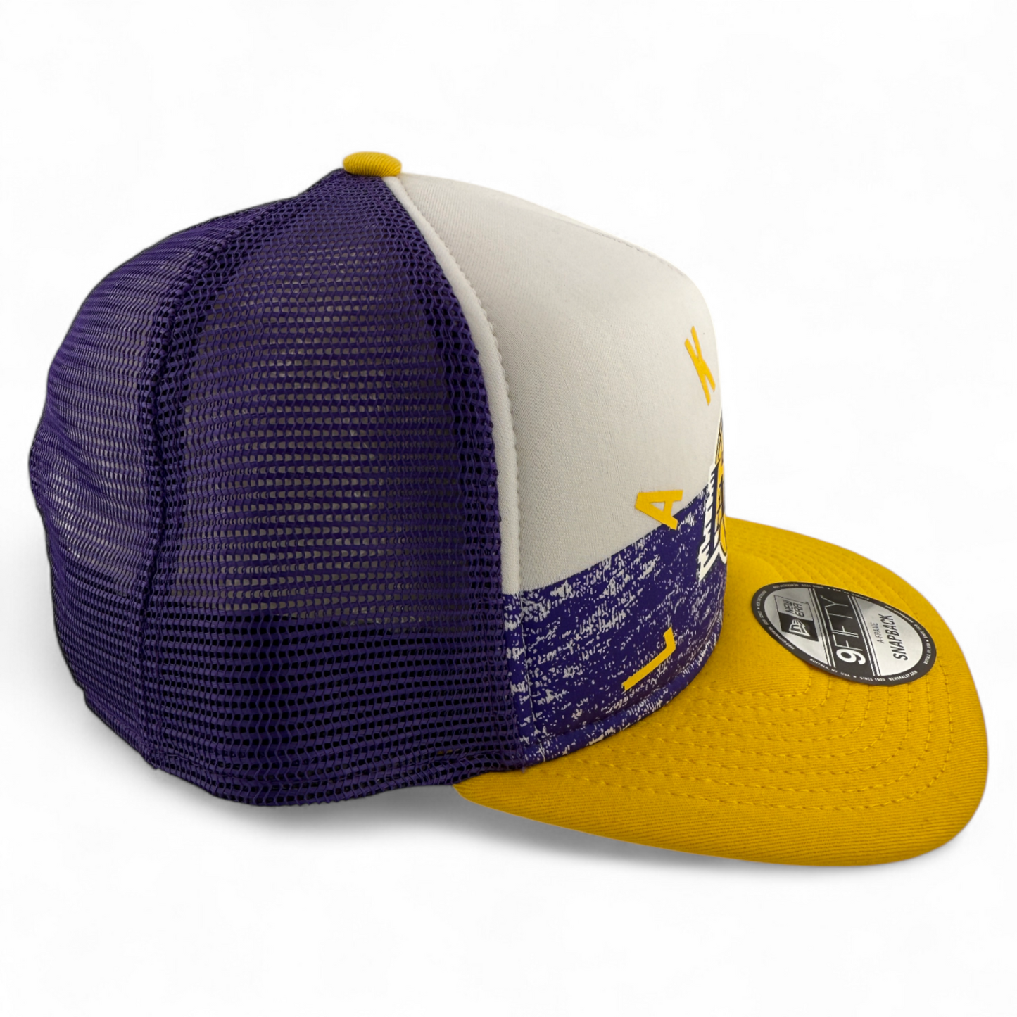New Era Los Angeles Lakers NBA Gameday Foam Trucker Mesh Back 9Fifty Snapback
