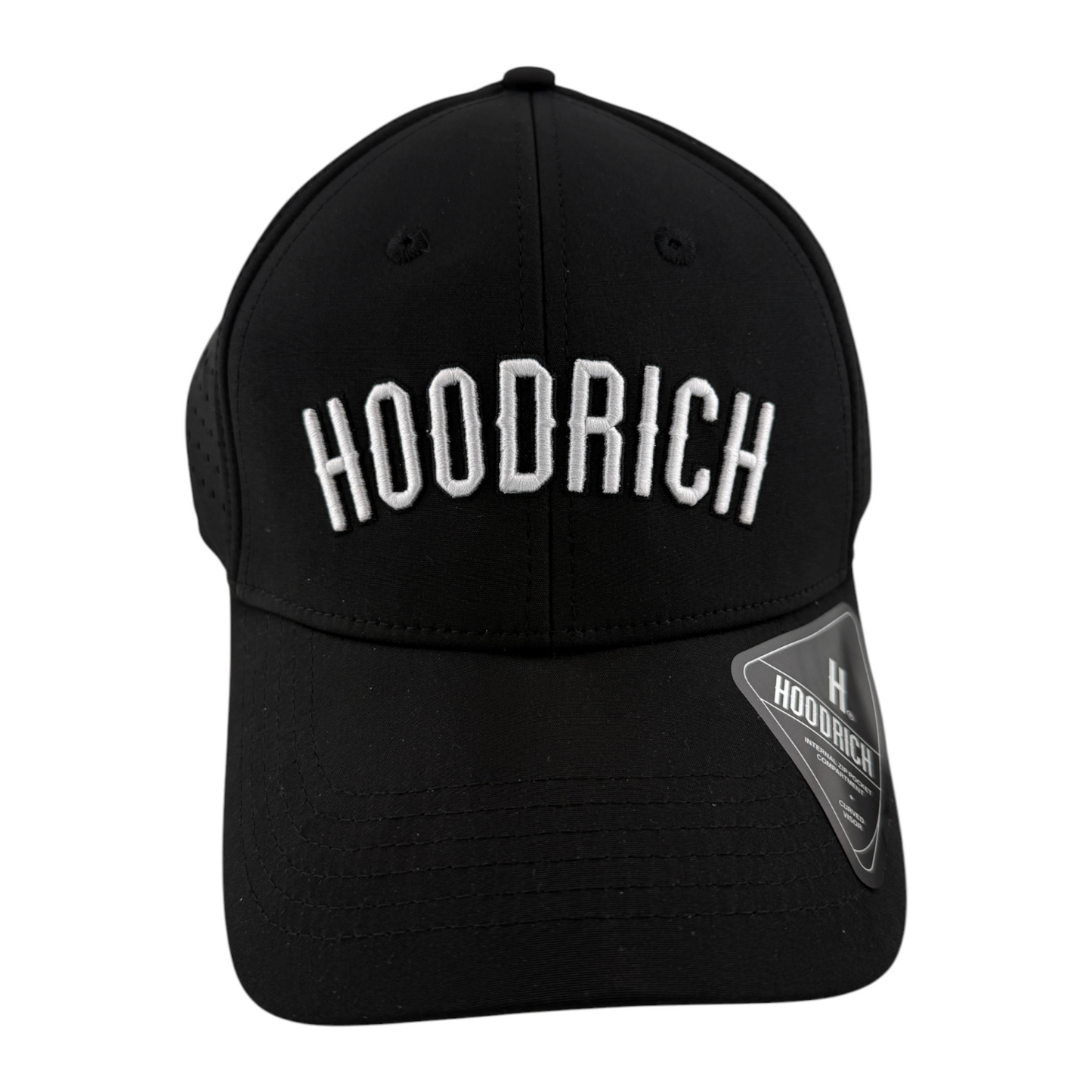 Hoodrich OG Core Cap Internal Zipper Pocket Sport Mesh Adjustable Strapback Hat