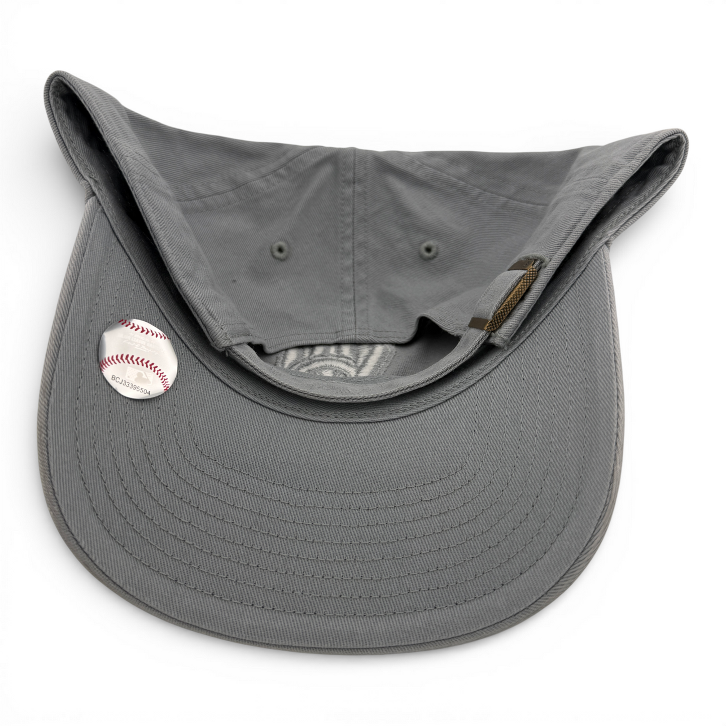 '47 Brand Milwaukee Brewers MLB Storm Tonal Grey Clean Up Adjustable Dad Hat Cap