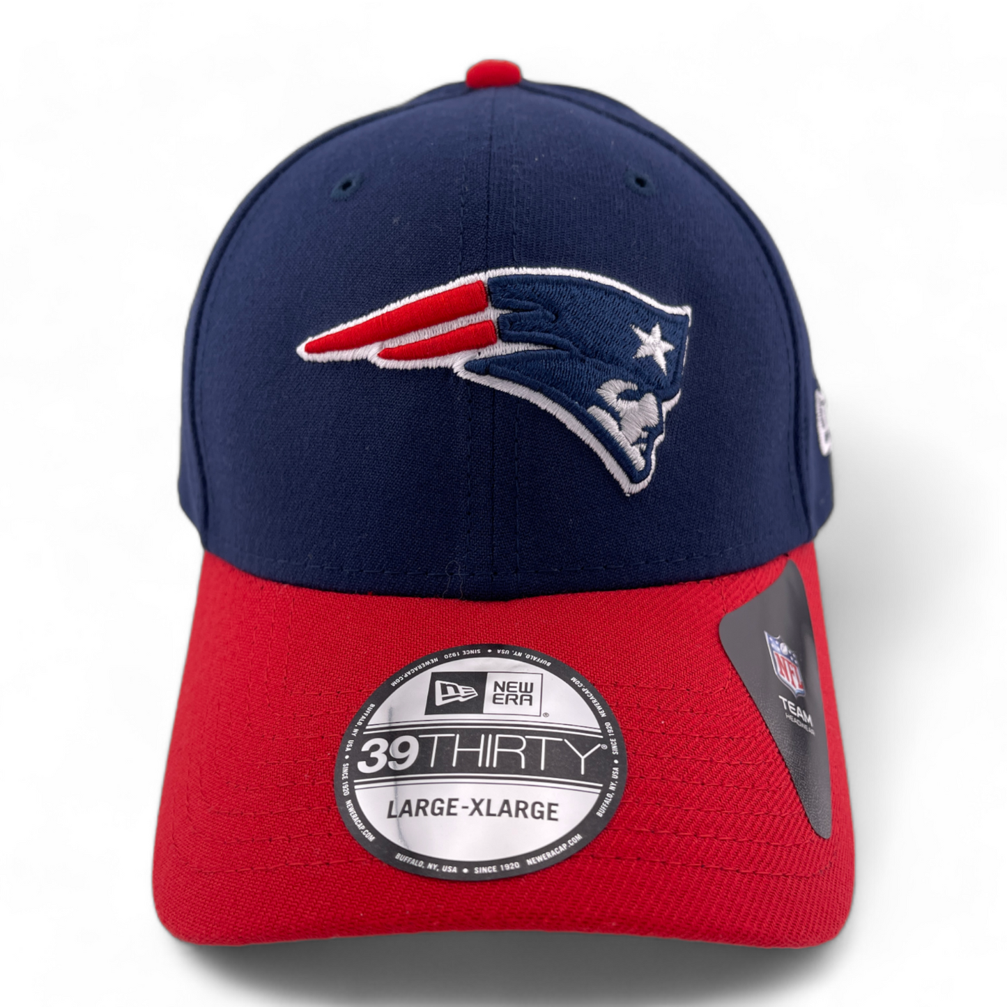 New Era New England Patriots NFL Team Classic Navy 39Thirty Hat Cap